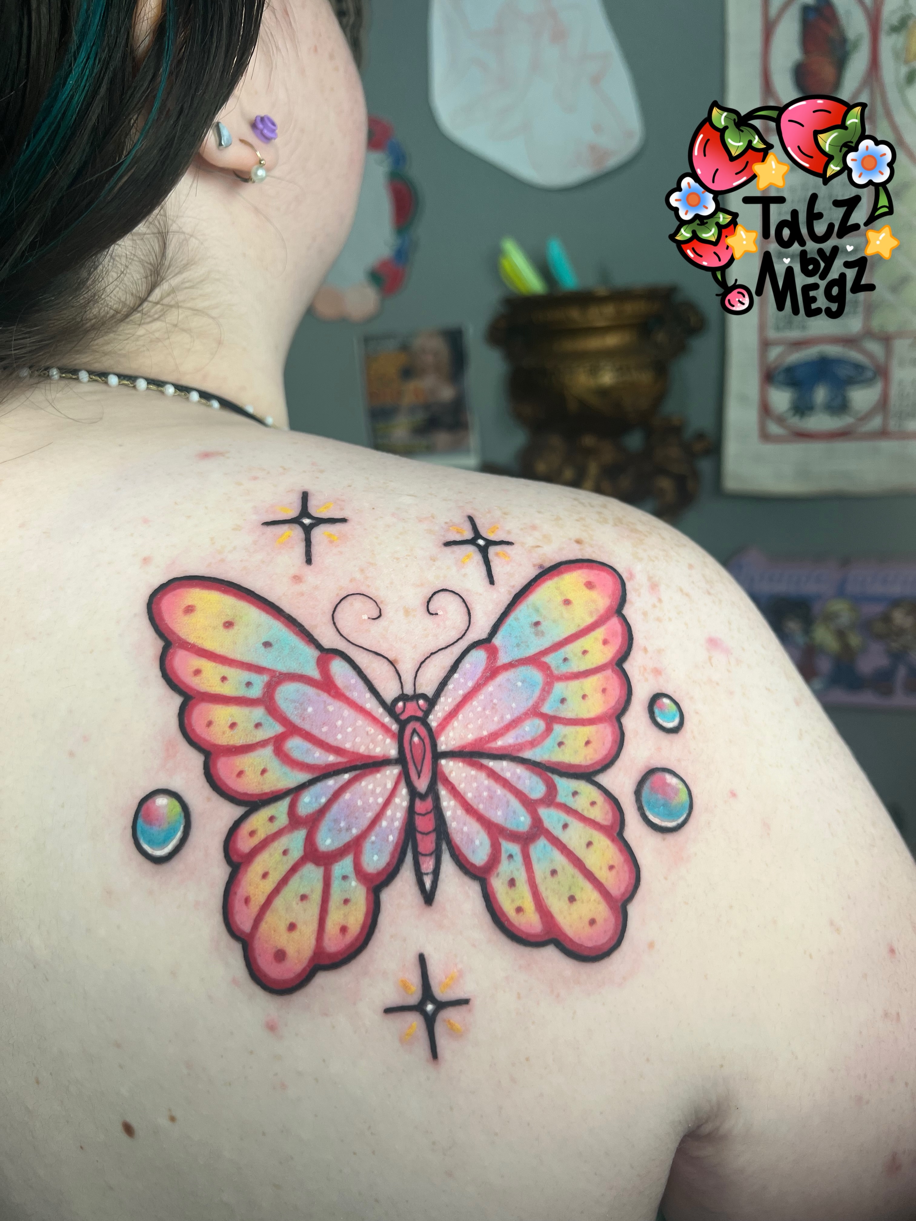 Tattoo by @tatzbymegz β watercolor