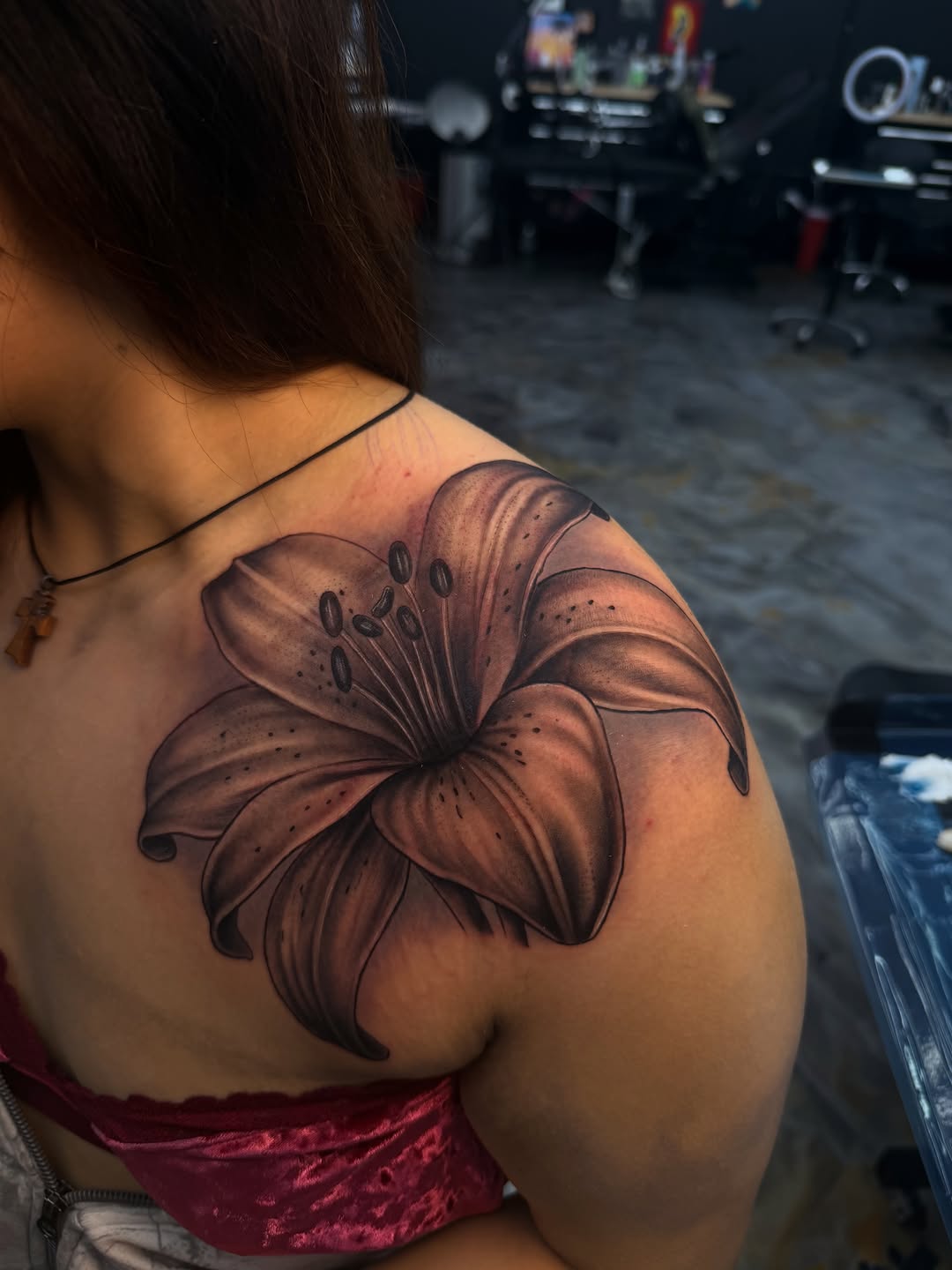 Tattoo by @screwhead_inkz — realism, black_and_grey