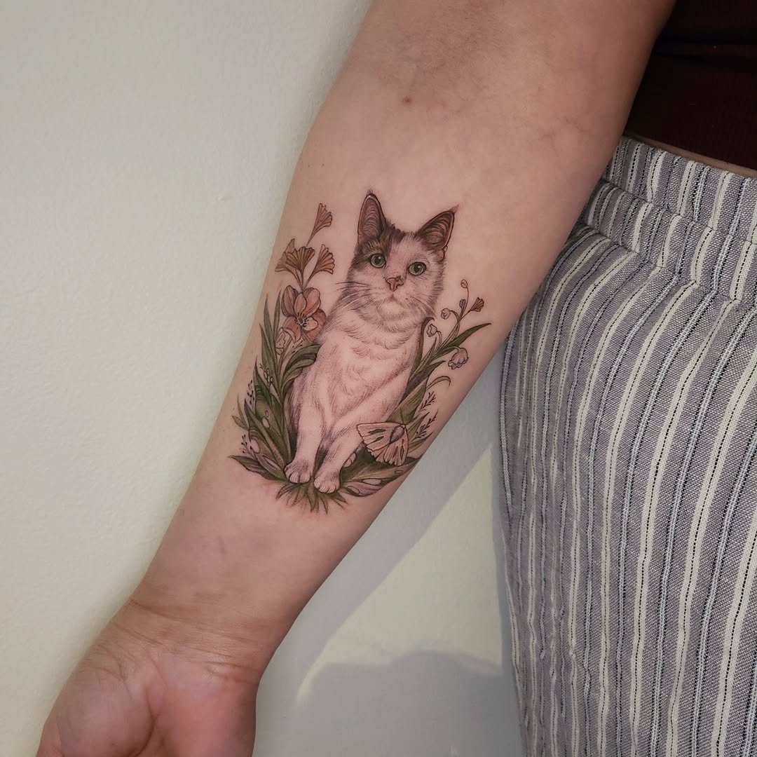 Tattoo by @tattoosbylynx โ realism, fine_line
