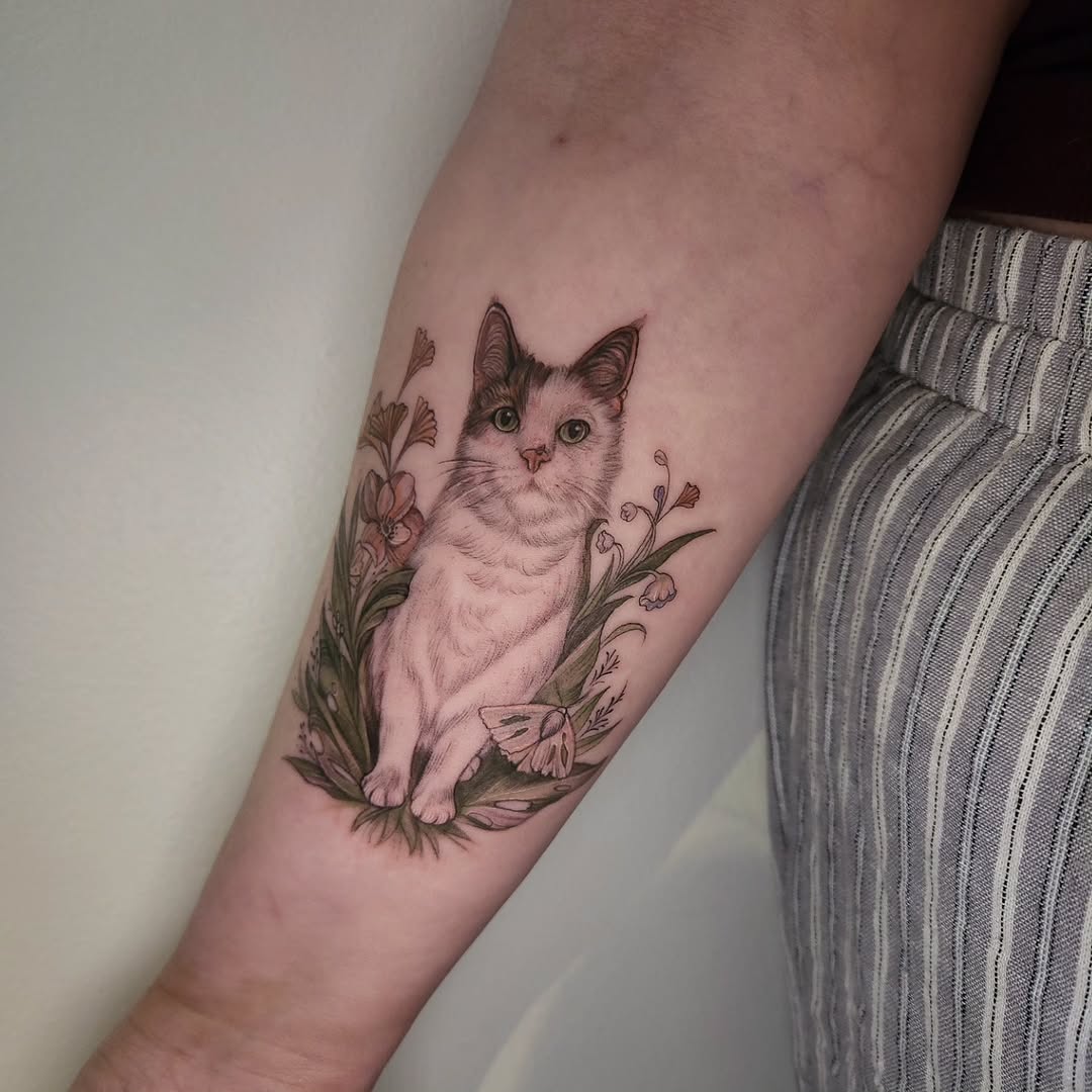 Tattoo by @tattoosbylynx โ realism, fine_line
