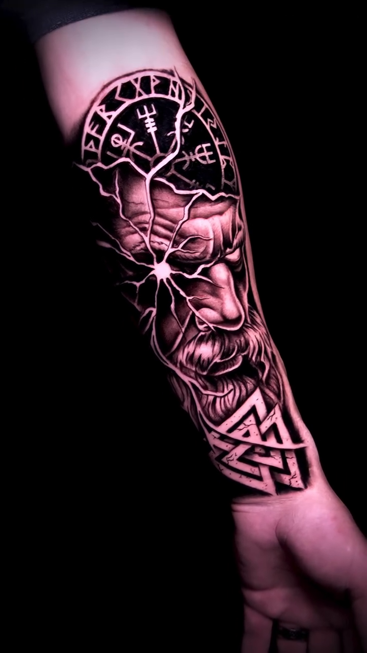 Tattoo by @tattoosbygregp — black_and_grey, realism