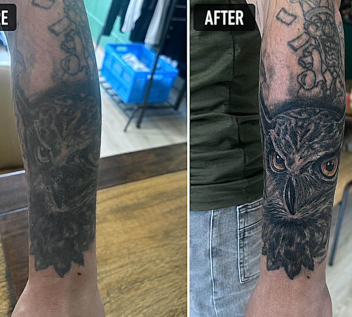Tattoo by @daburningneedle — realism