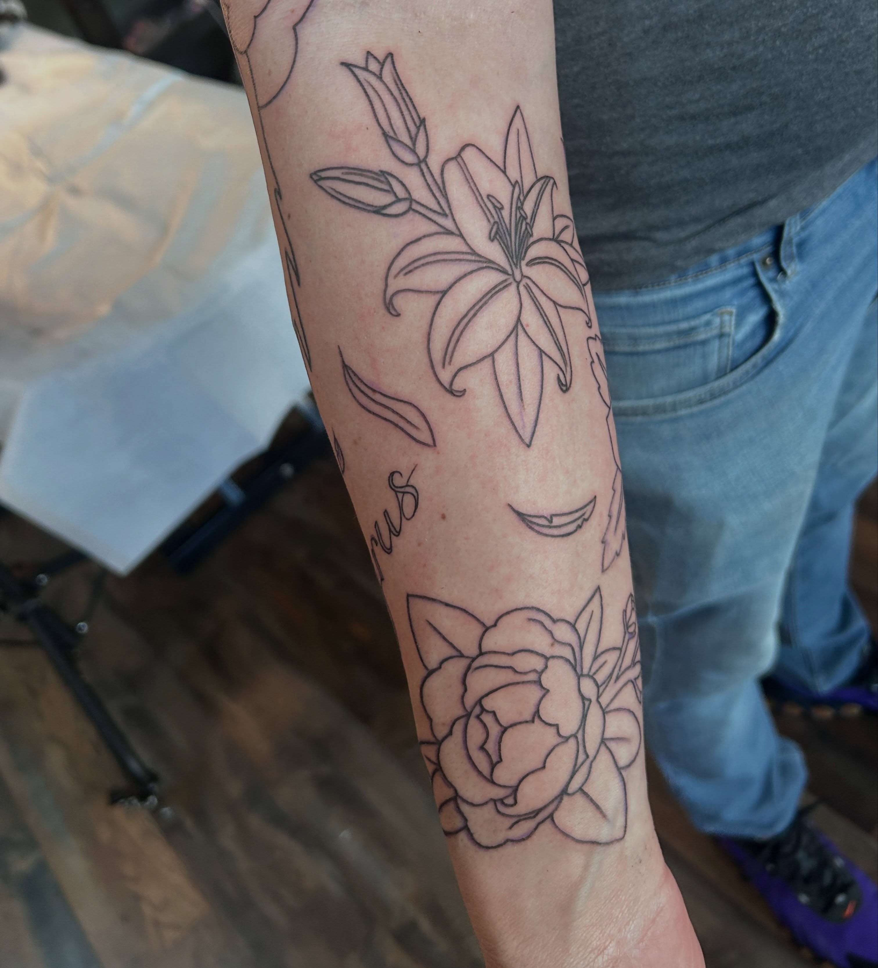 Tattoo by @marinajayd_tattoos — black_and_grey