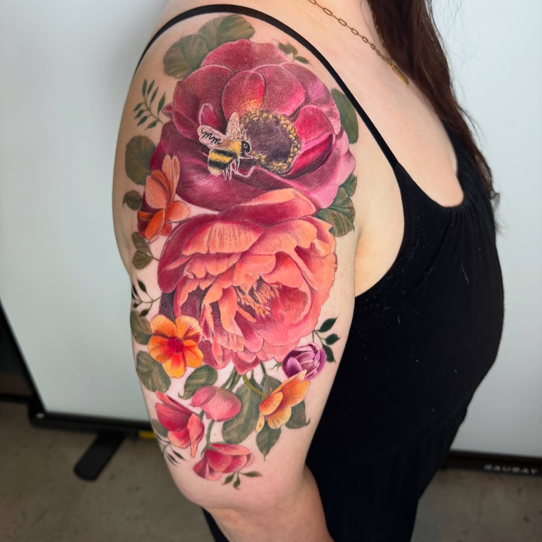 Tattoo by @toritattoos — realism, fine_line