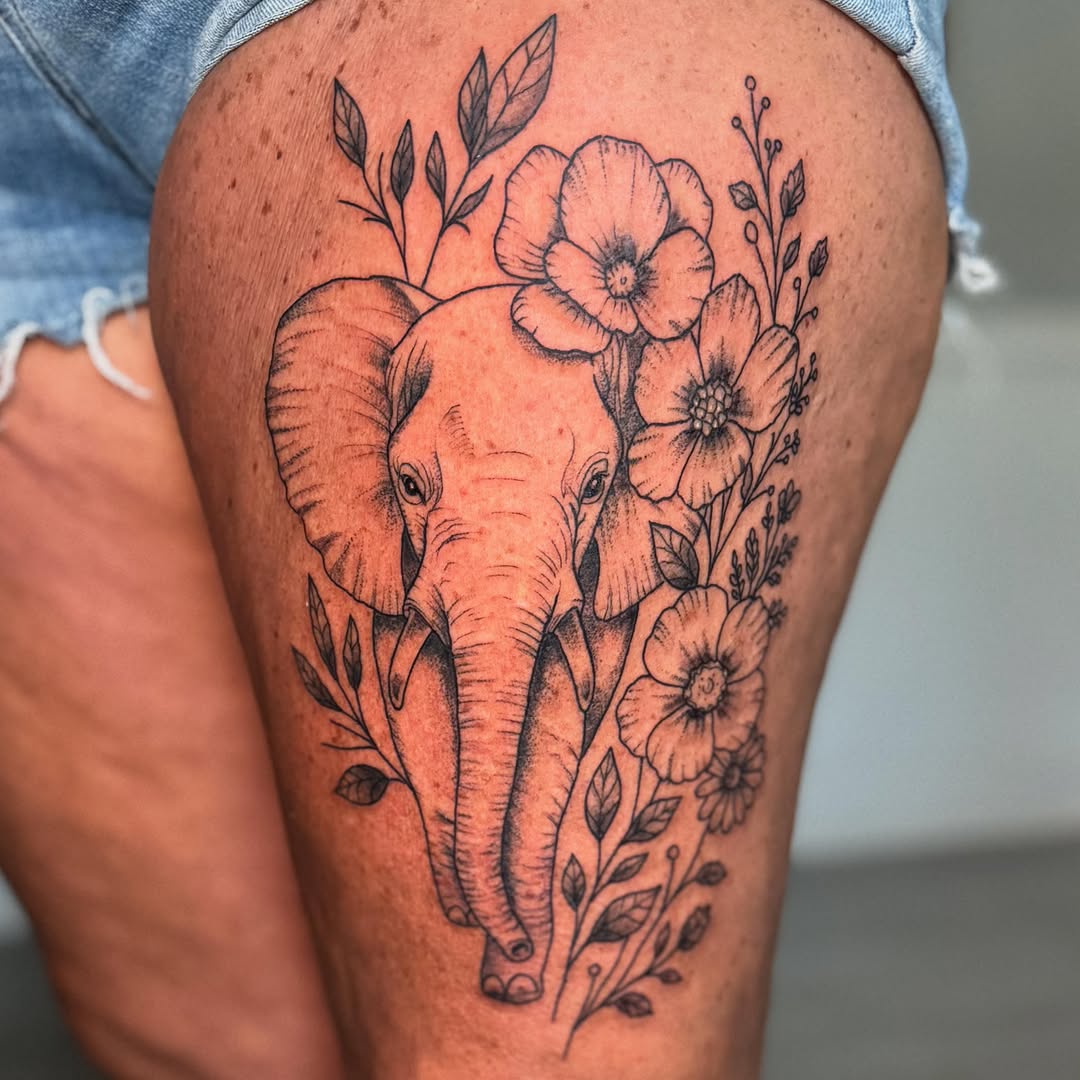 Tattoo by @dpatricktattoo — fine_line, realism
