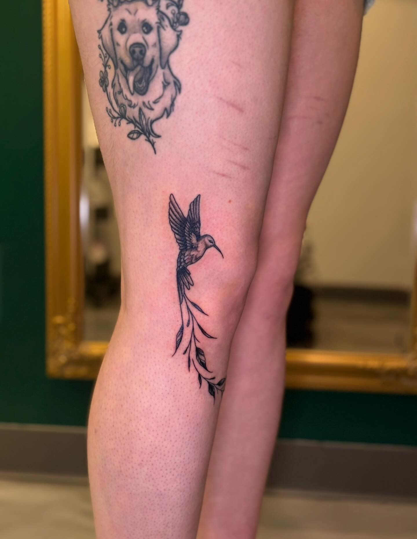 Tattoo by @artbyjessieb — black_and_grey