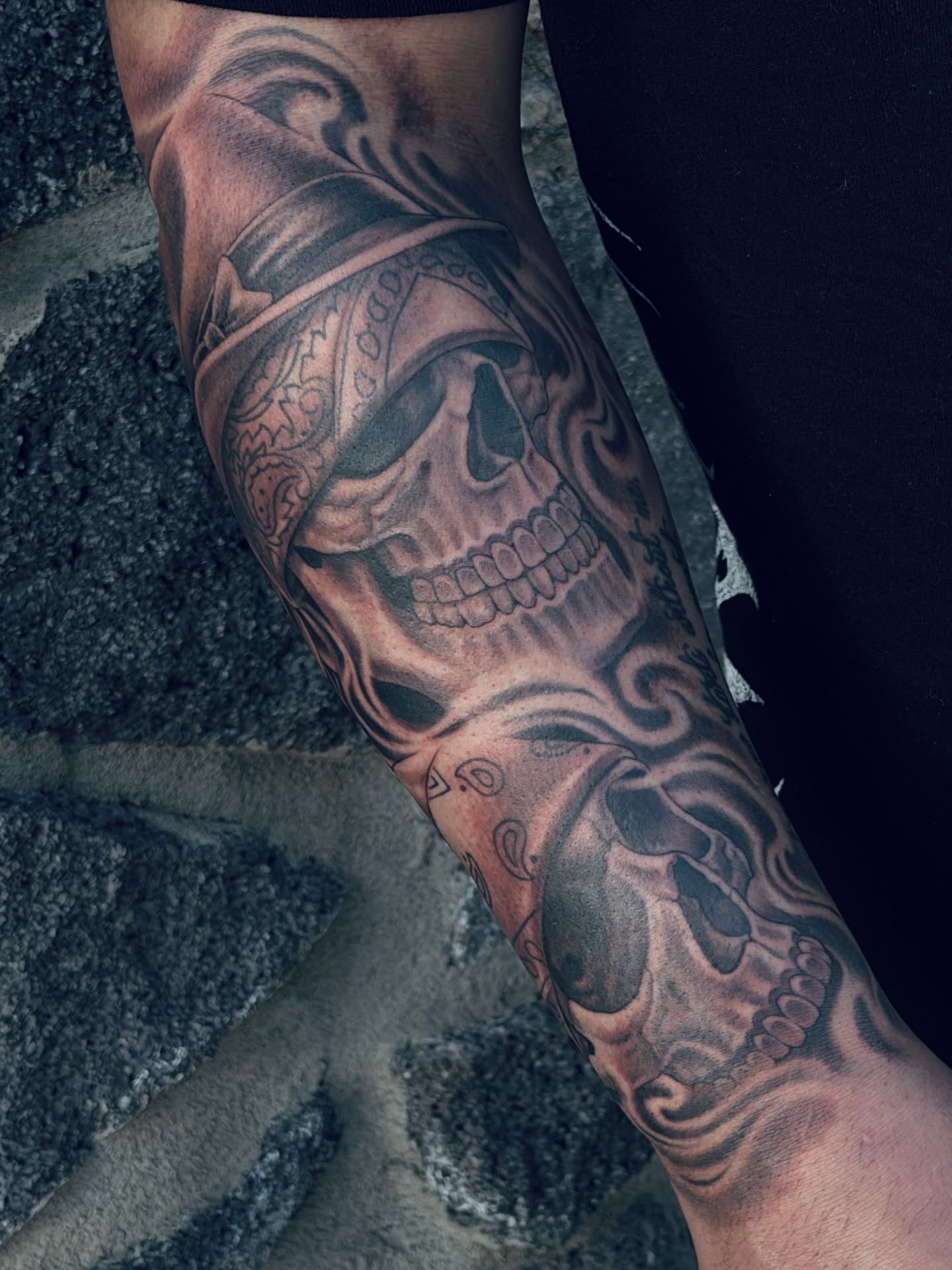 Tattoo by @p_casillasarte β black_and_grey, realism