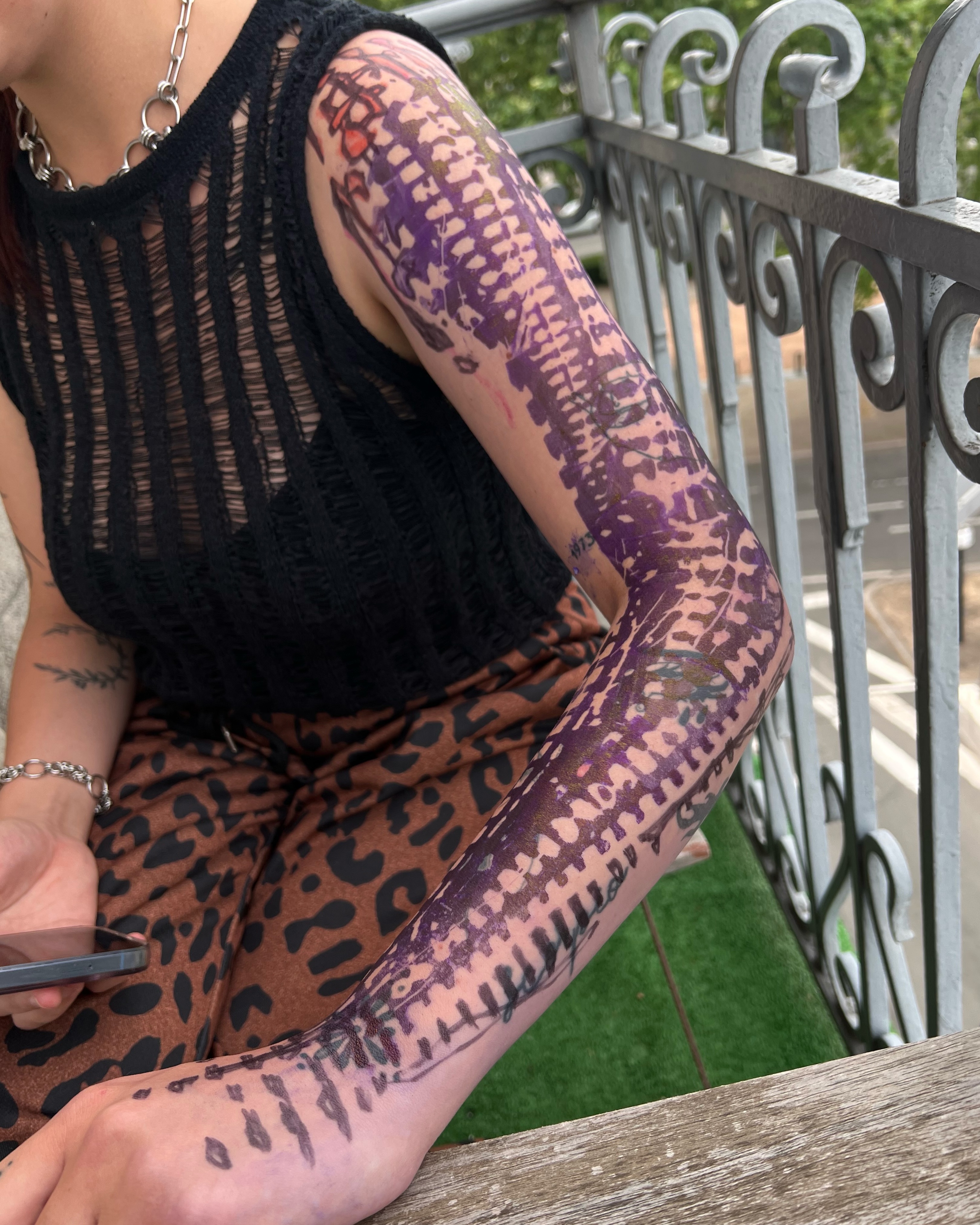 Tattoo by @axelj_ttt — dotwork