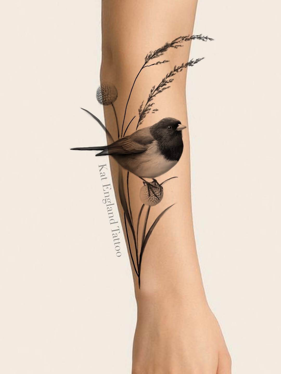 Tattoo by @tatts_by_kat — realism, black_and_grey