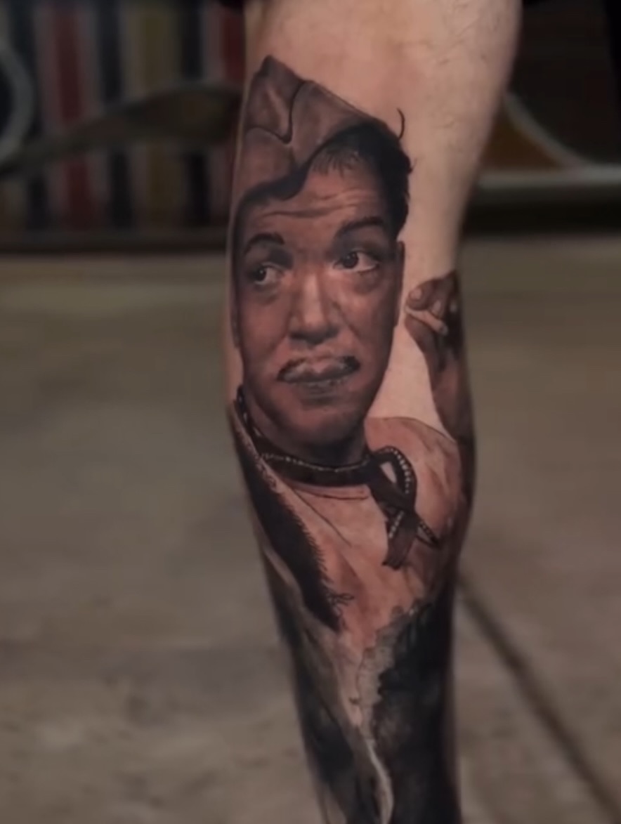 Tattoo by @donangeloxx โ realism, black_and_grey