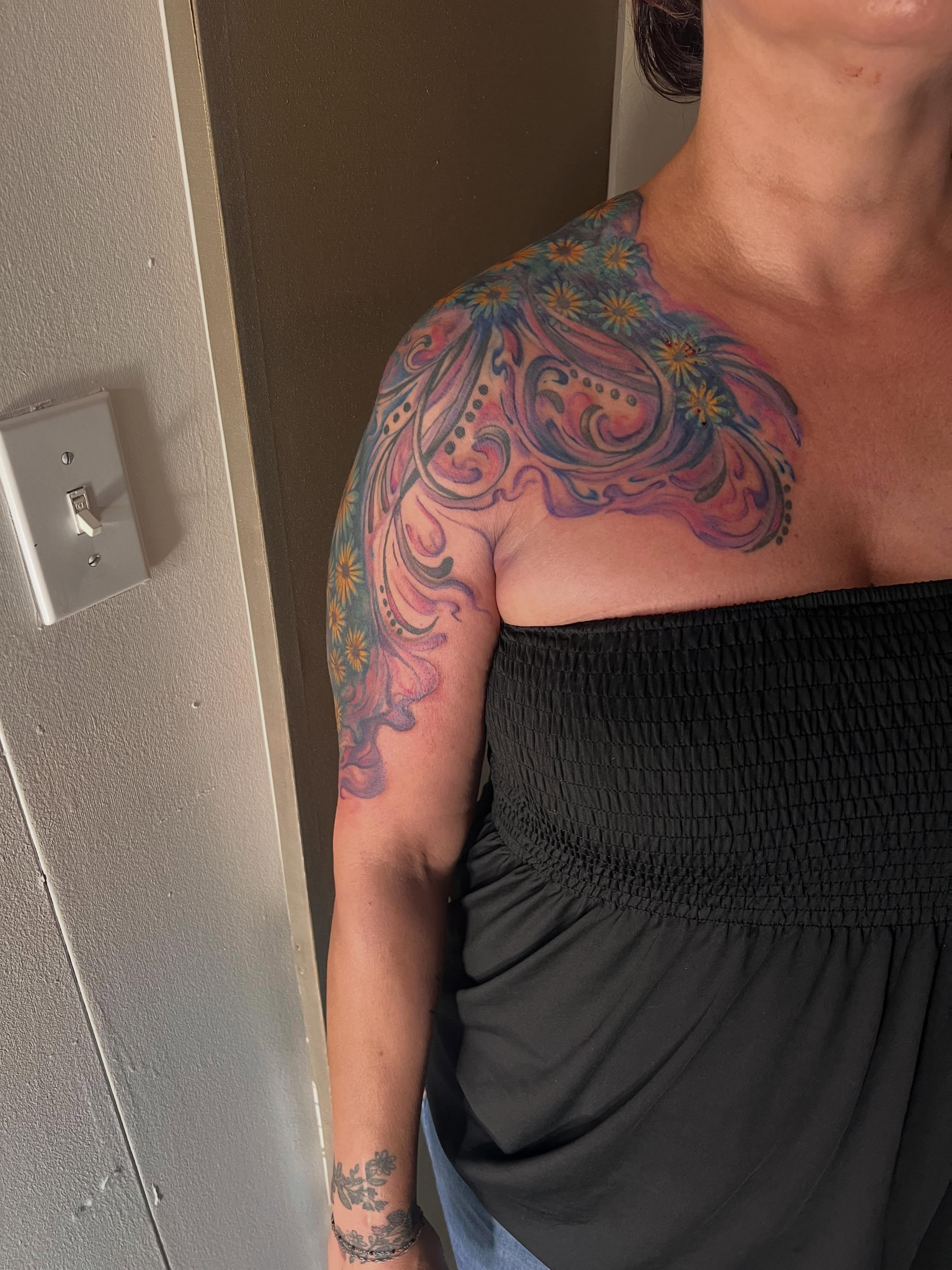 Tattoo by @natasha.p.tattoos — dotwork