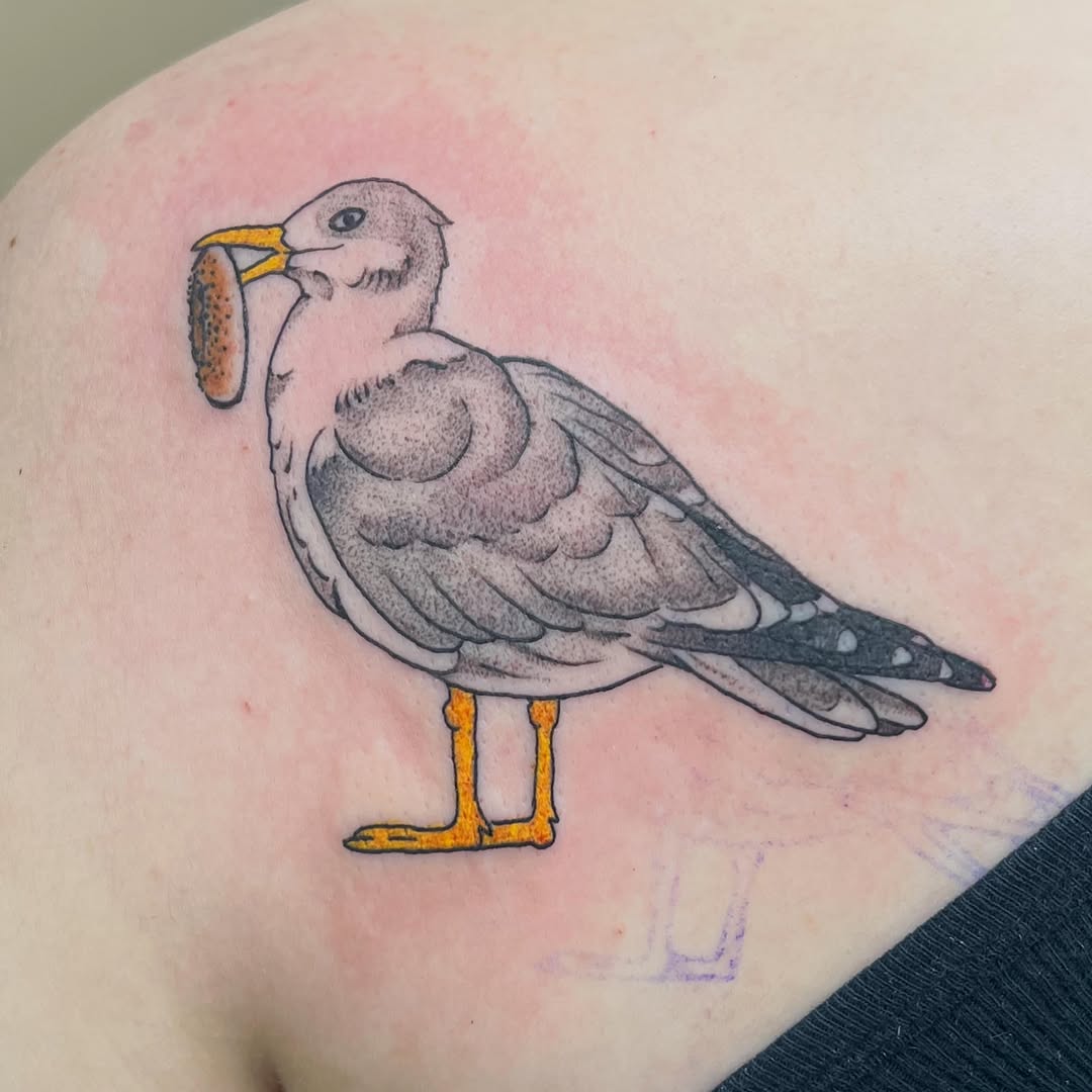 Tattoo by @beastlyflowers — black_and_grey, dotwork