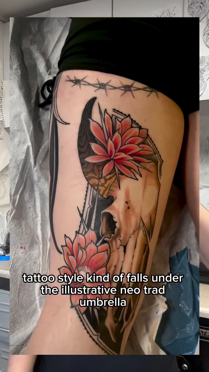 Tattoo by @magicslug — neo_traditional, illustrative