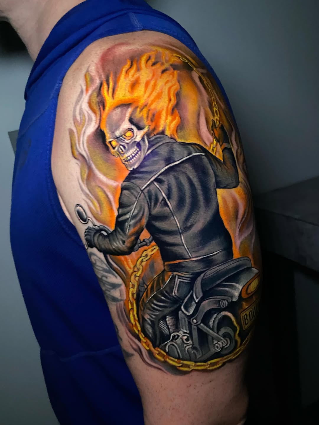 Tattoo by @aortiz_tattoos — realism, dark_realism