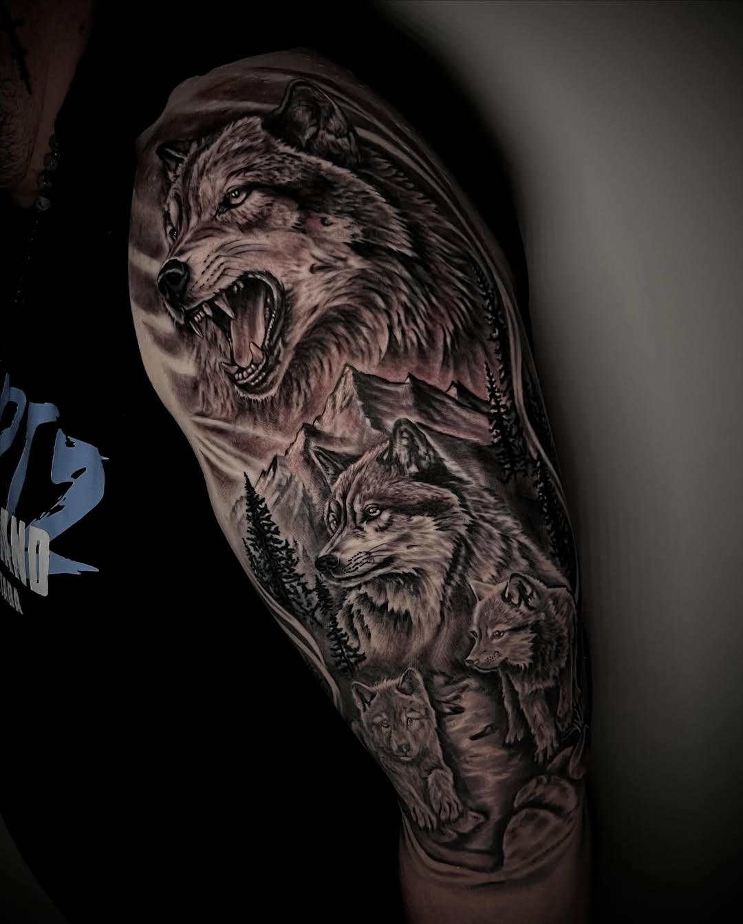 Tattoo by @aortiz_tattoos — realism, black_and_grey