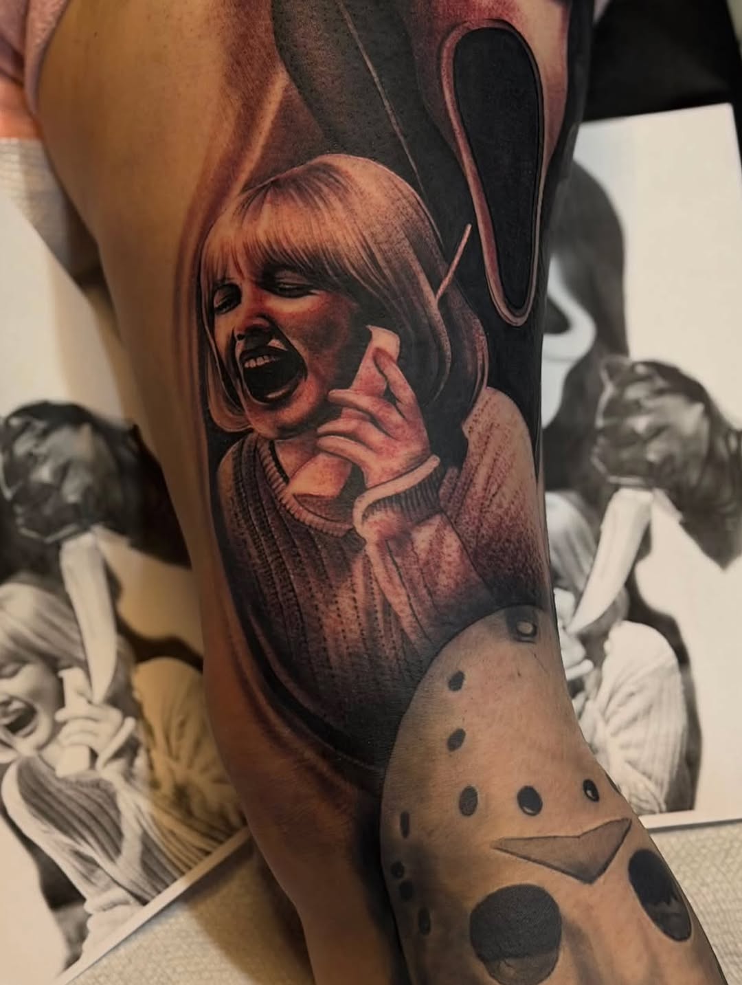 Tattoo by @mcballer___ — realism, dark_realism