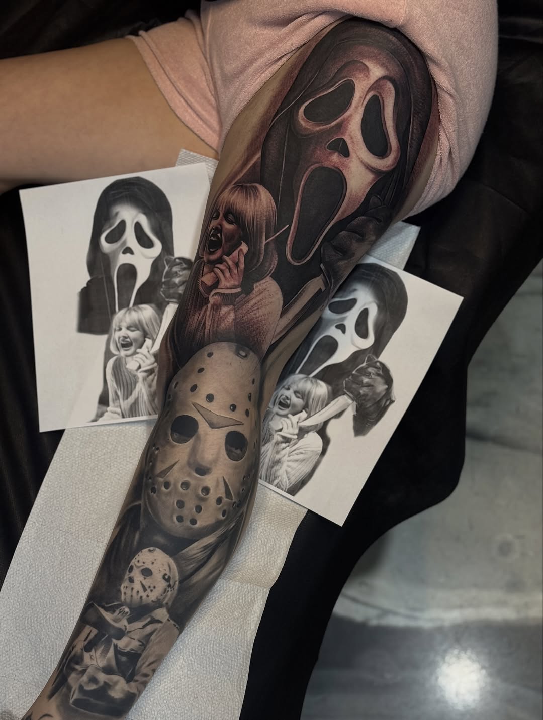 Tattoo by @mcballer___ — realism, black_and_grey