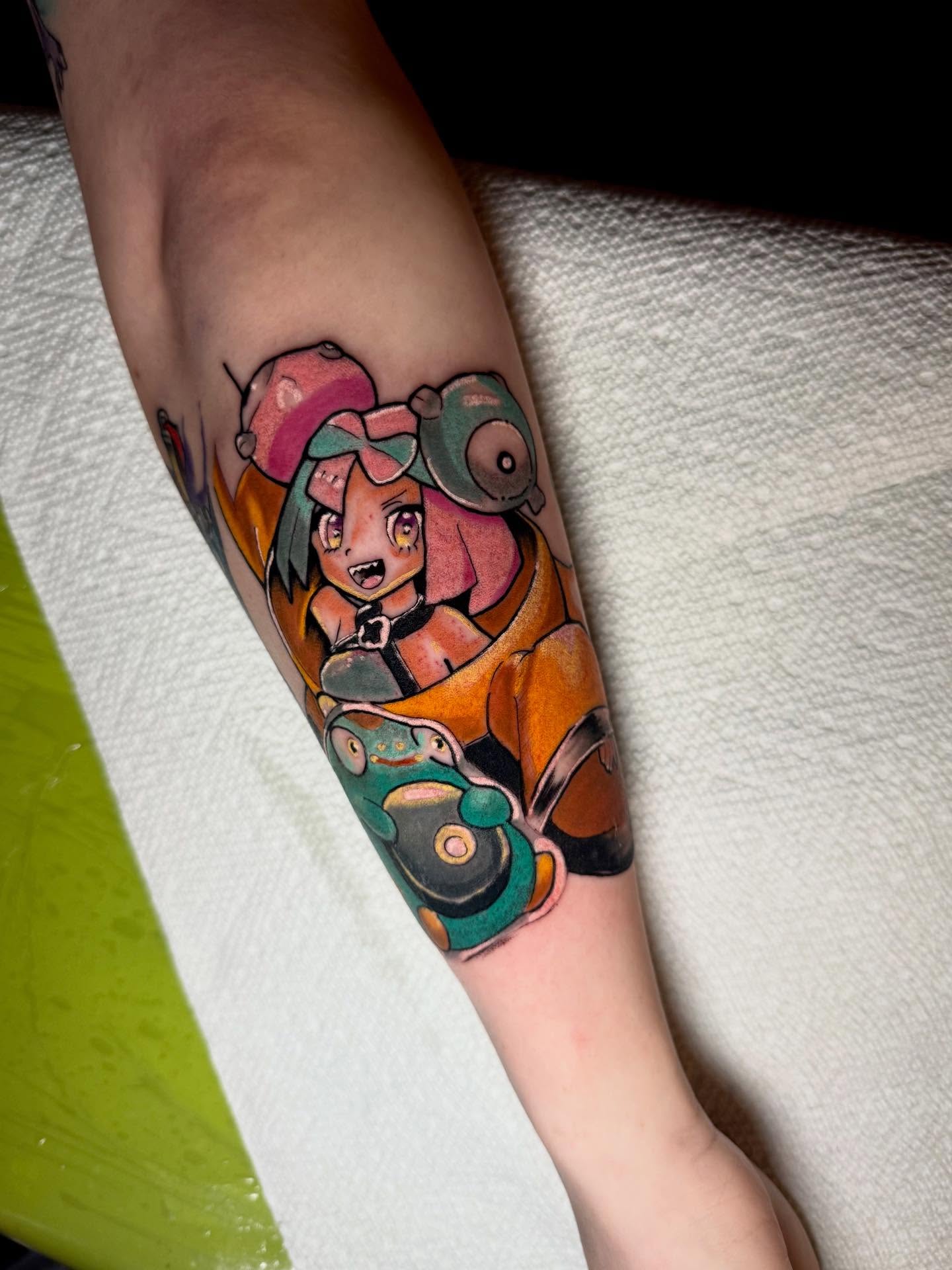 Tattoo by @robertsmithfl — anime, illustrative