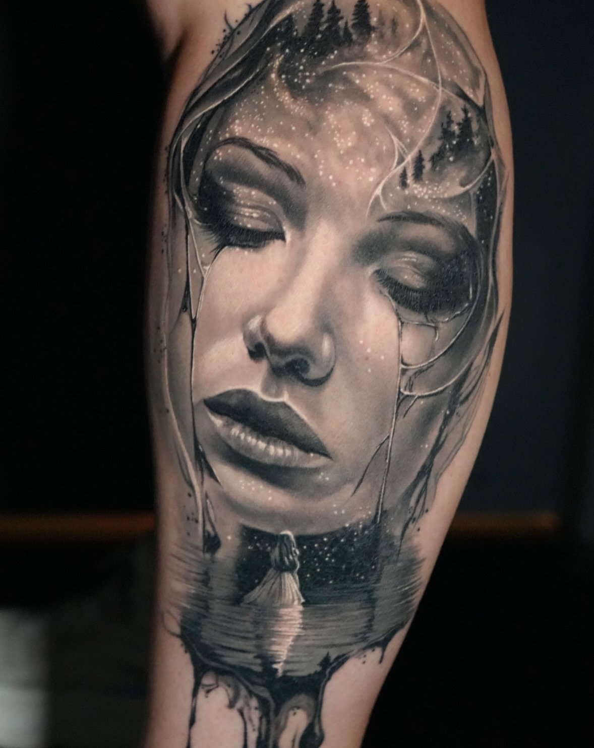 Tattoo by @mattallsman.tattoo — realism, black_and_grey