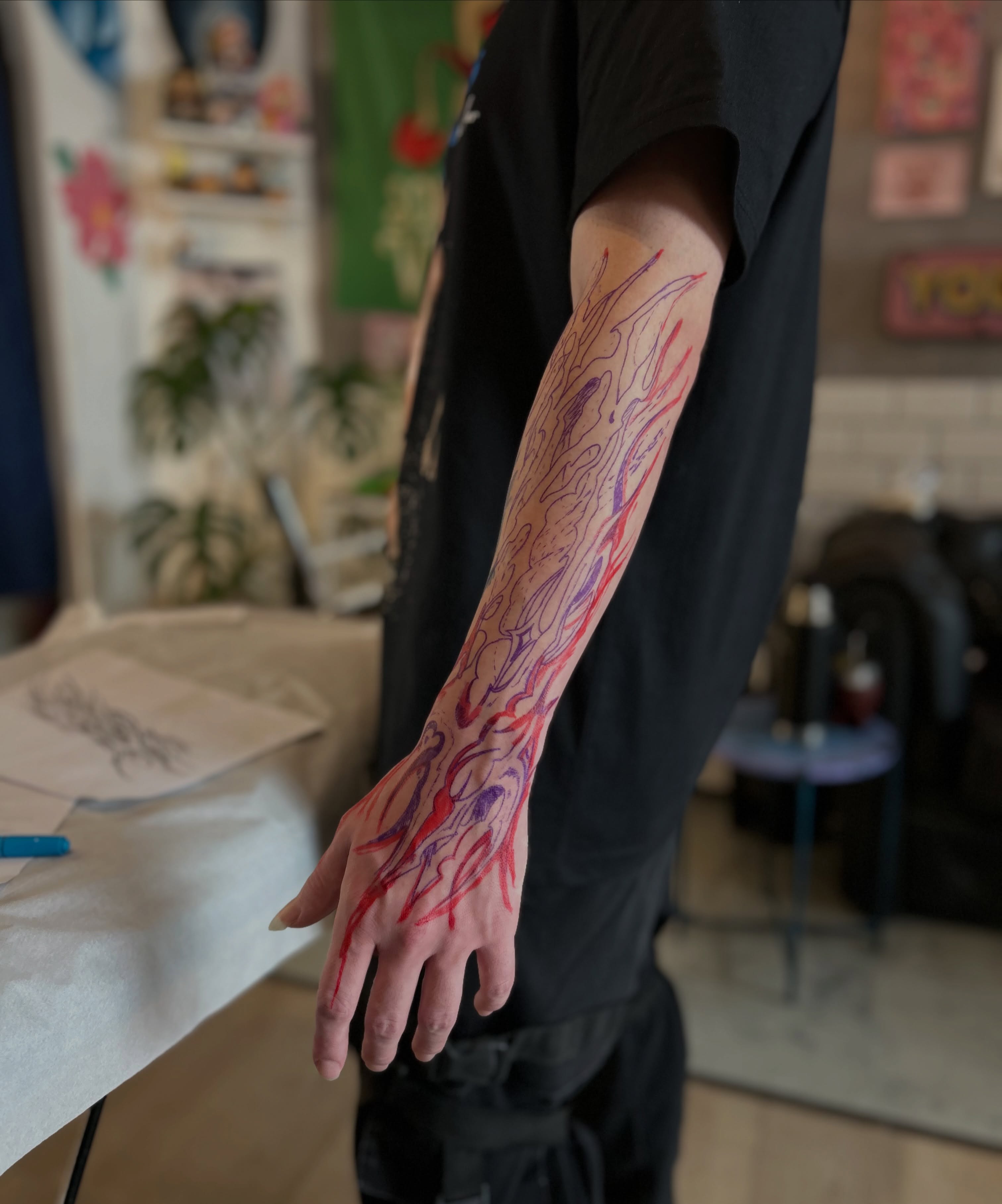 Tattoo by @tatuadoratallissa — new_school, dotwork