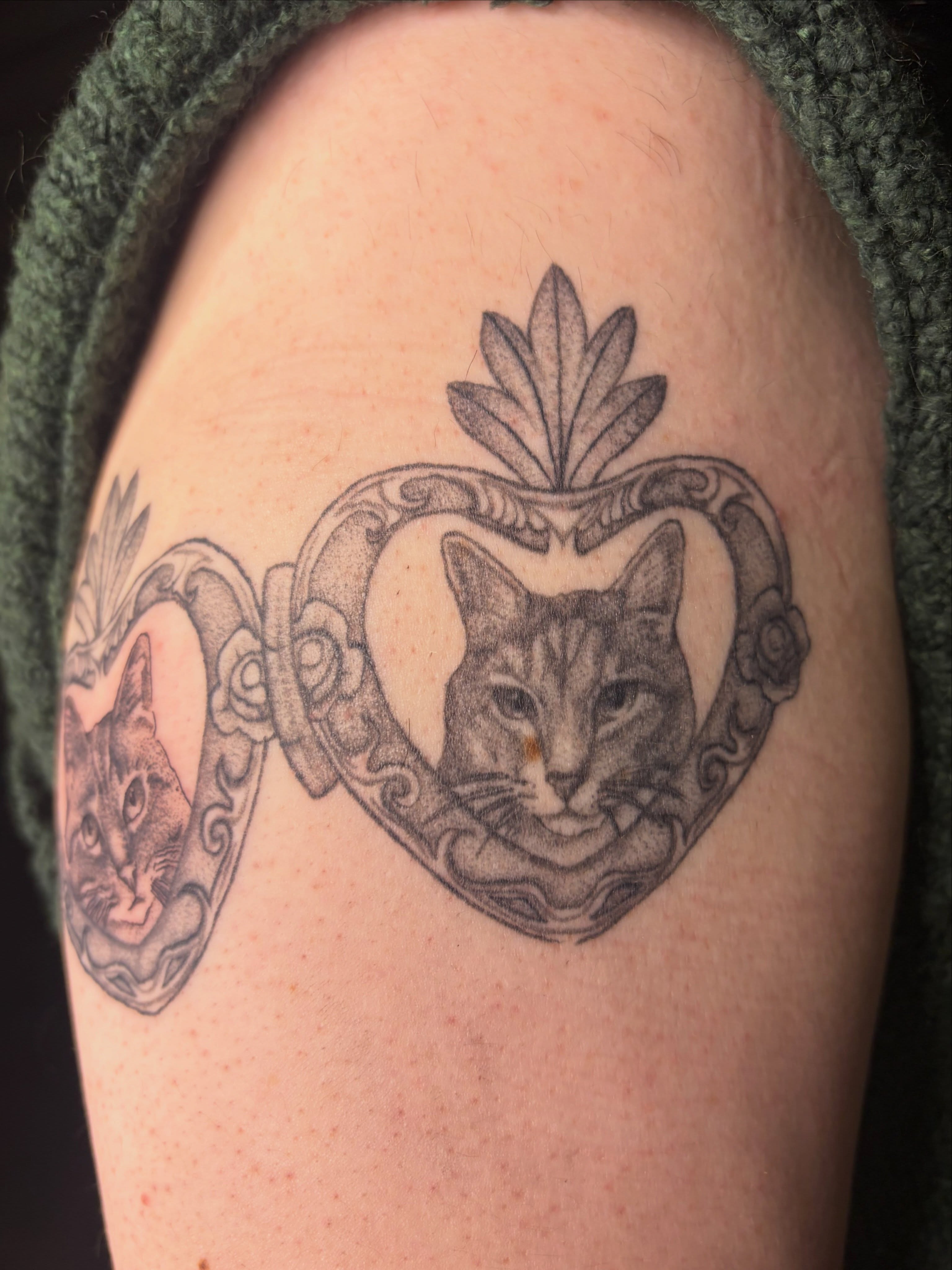 Tattoo by @bobibeanz — black_and_grey, realism