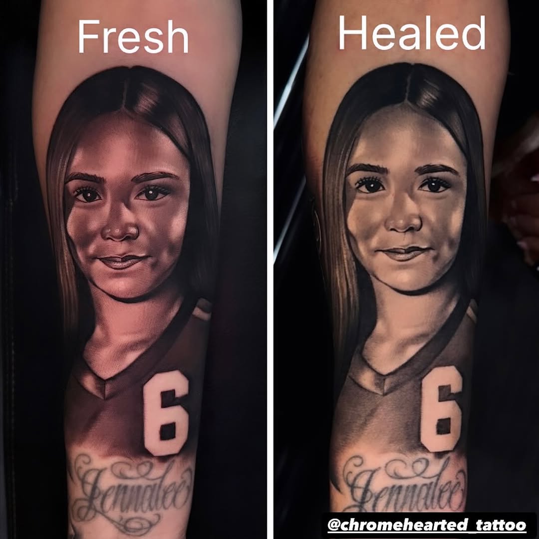 Tattoo by @aleks_tat2 — realism, black_and_grey