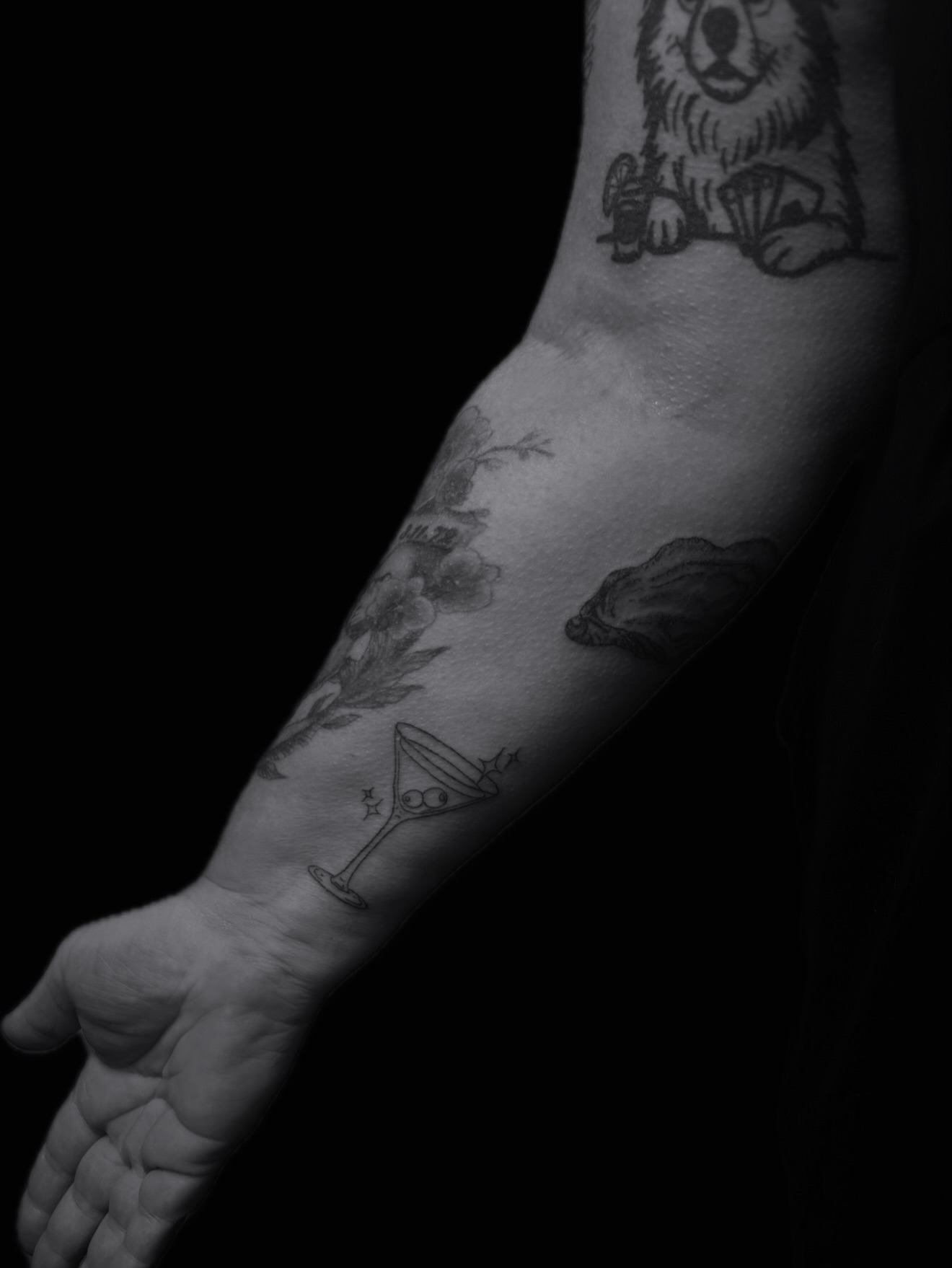 Tattoo by @tiff_for_tatts — black_and_grey