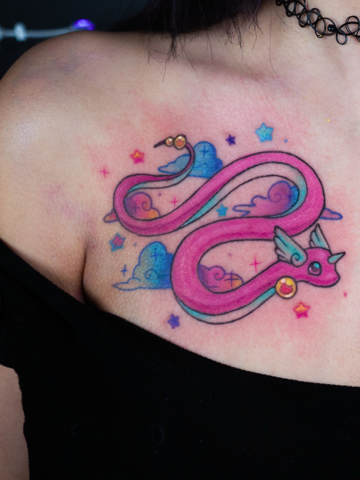 Tattoo by @xamyart — new_school, illustrative