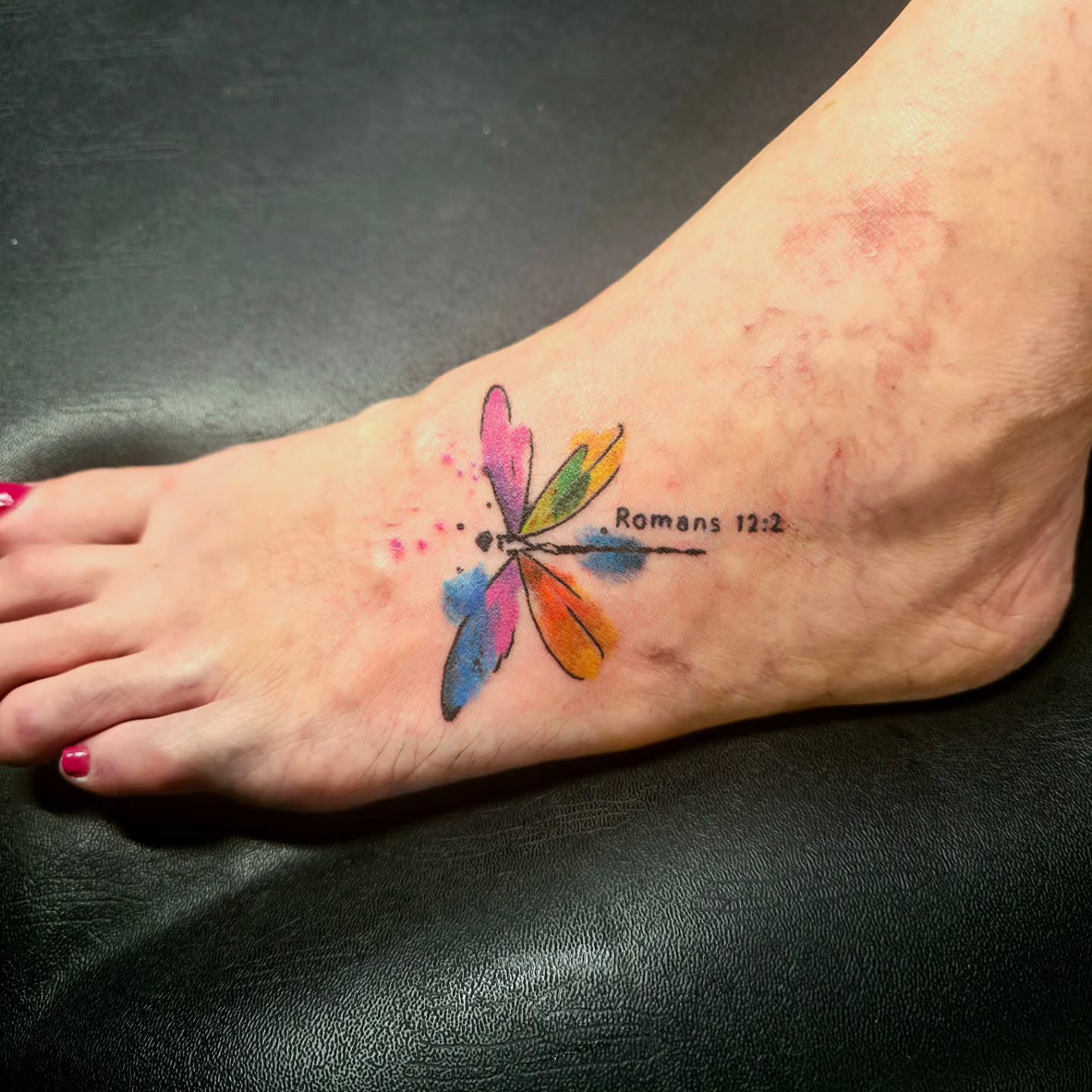 Tattoo by @toms_athenaeum — watercolor