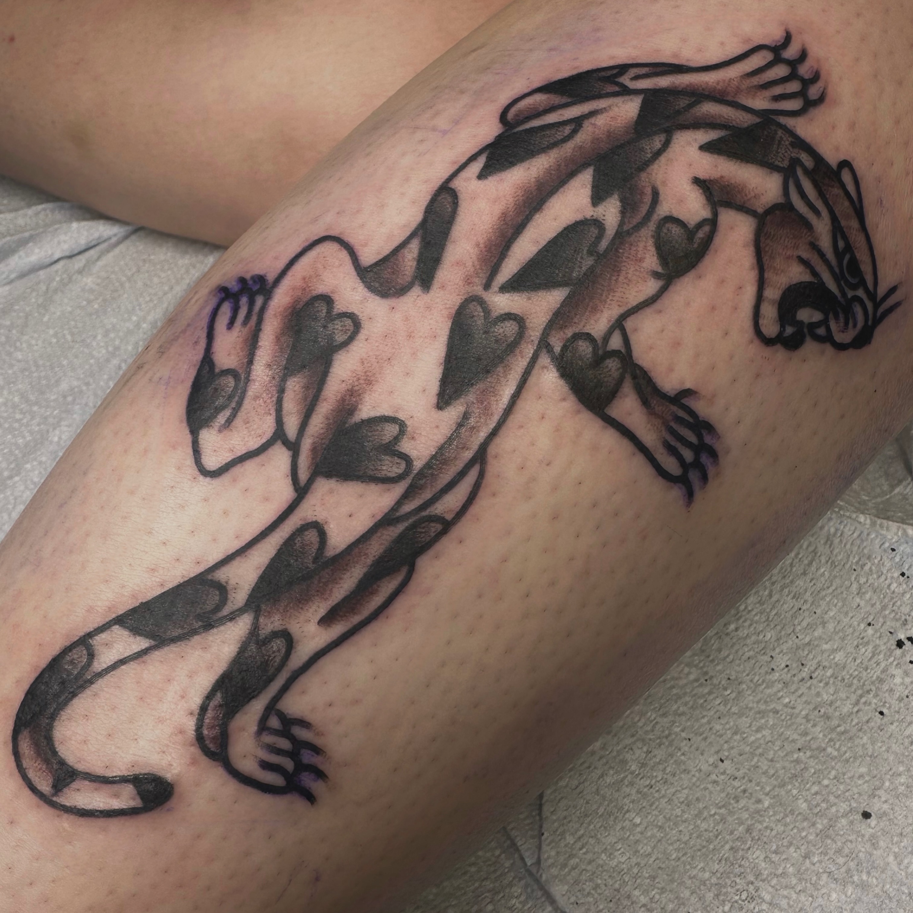 Tattoo by @codydewaldtattooer — black_and_grey