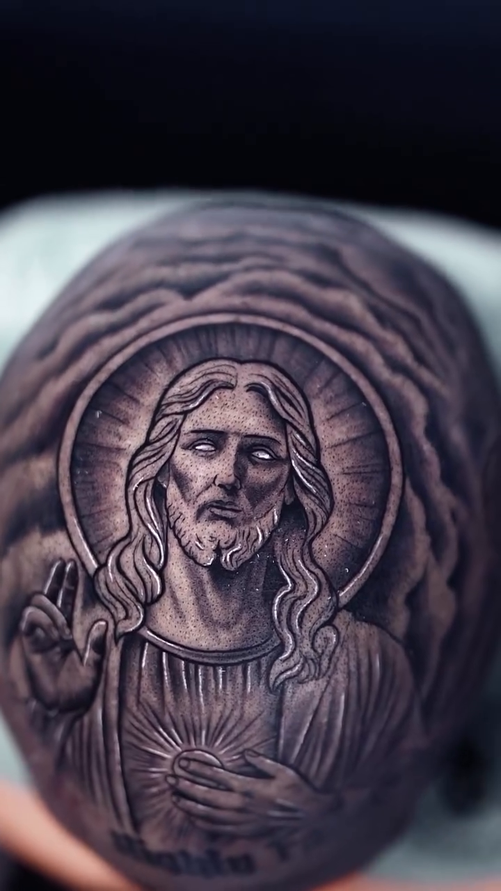 Tattoo by @artfabn — realism, black_and_grey