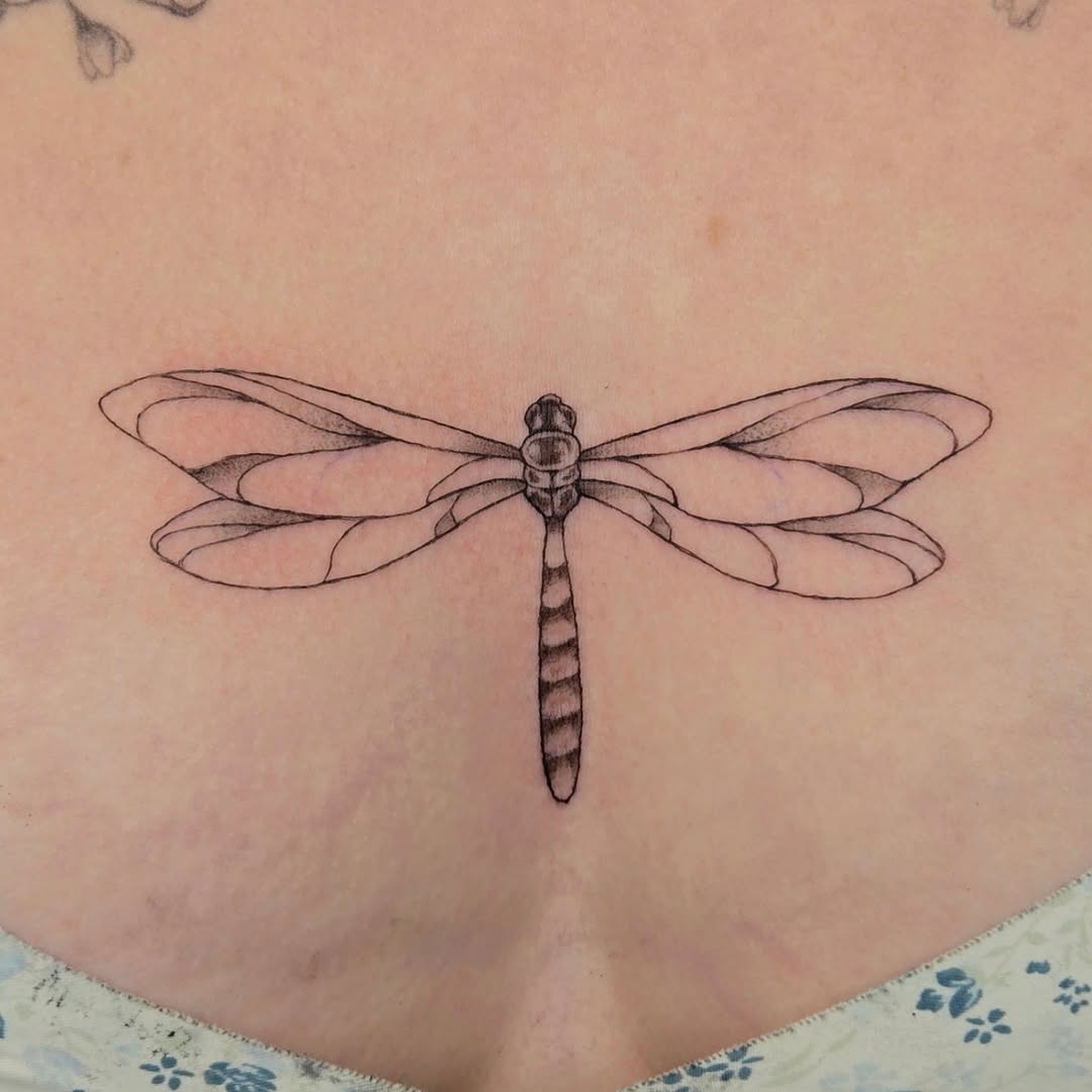 Tattoo by @carshark__ — fine_line, black_and_grey