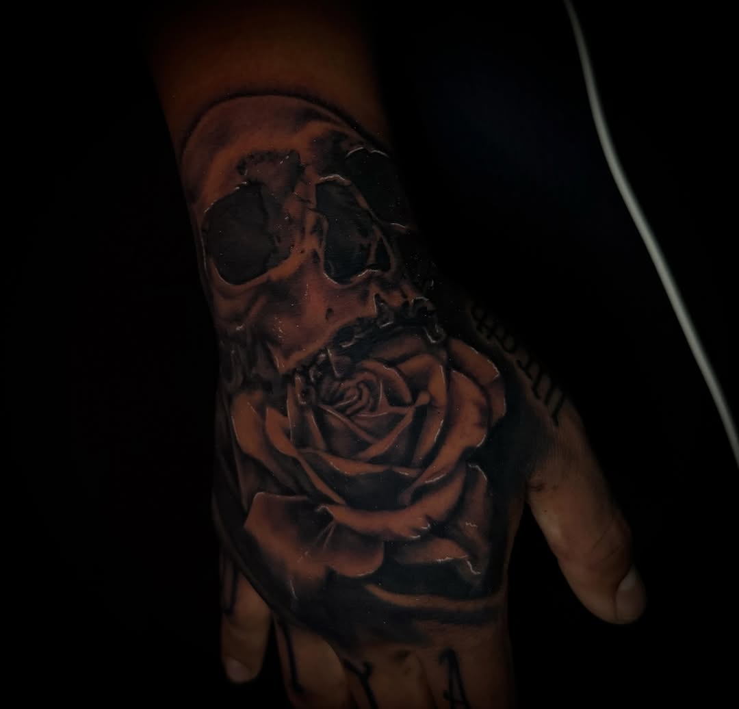 Tattoo by @savvy__ink — realism, black_and_grey
