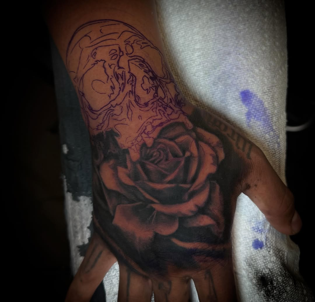 Tattoo by @savvy__ink — black_and_grey, realism