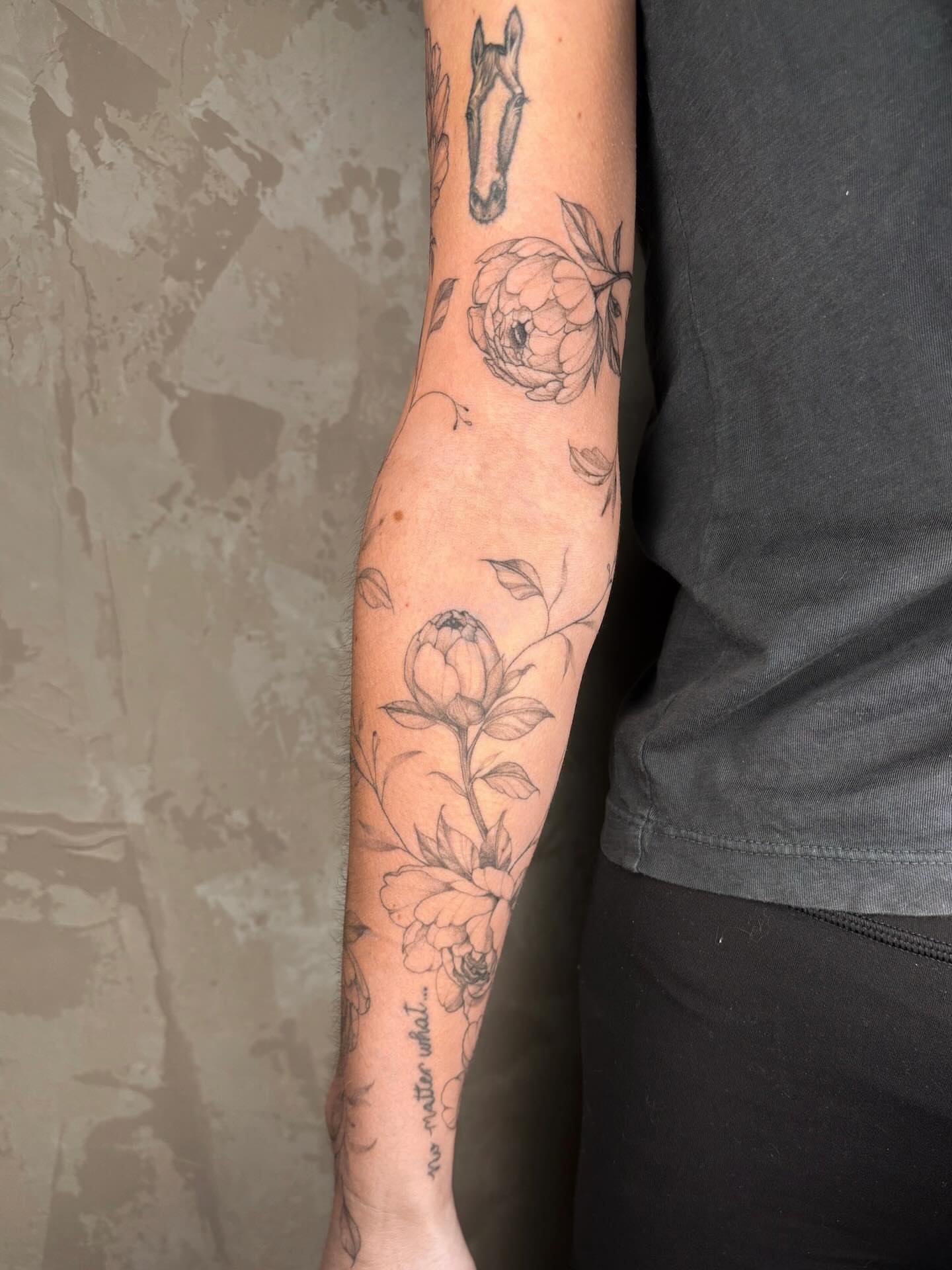 Tattoo by @eudokeotattoo — black_and_grey