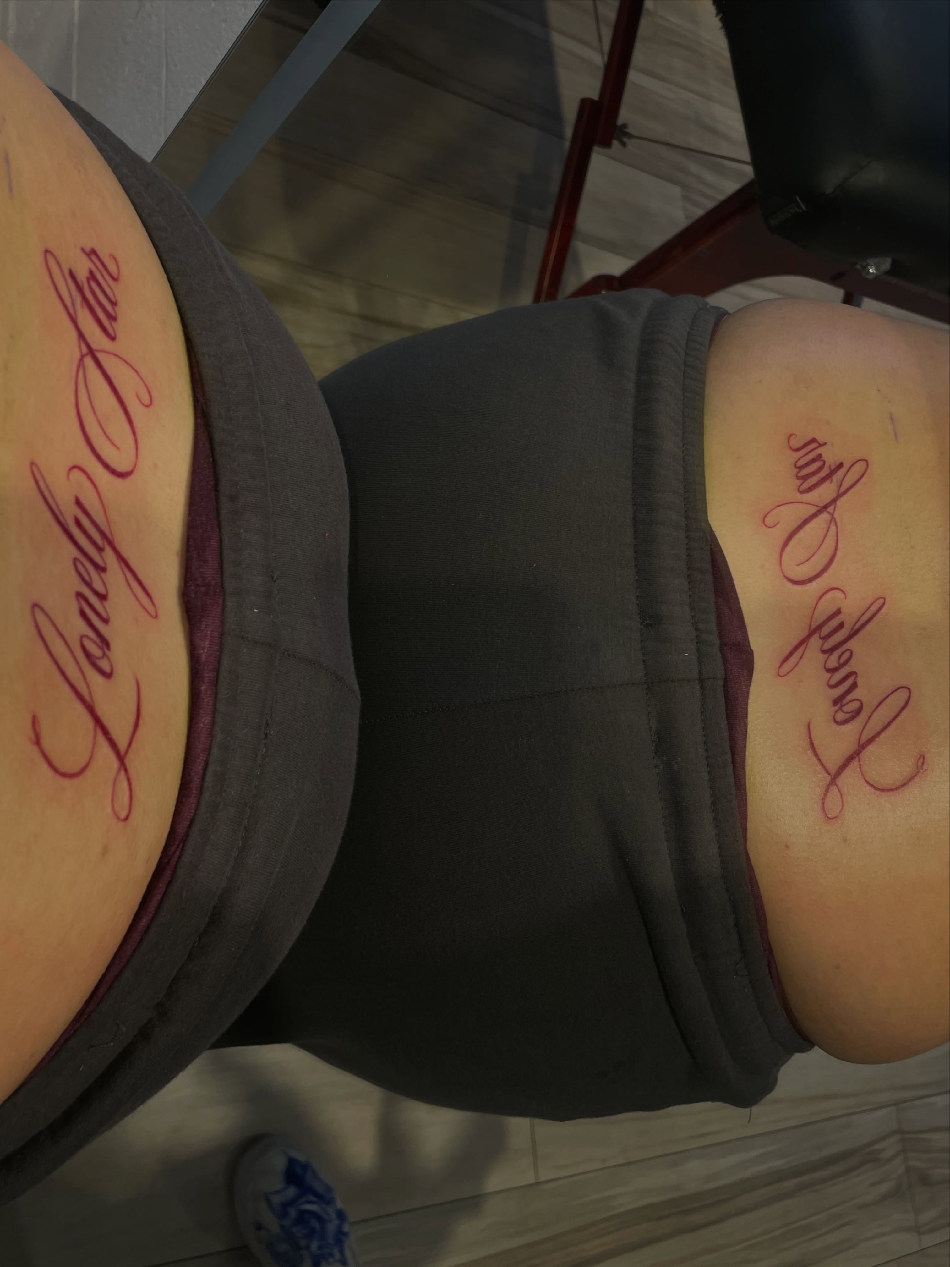 Tattoo by @tori_tattooz β lettering_script