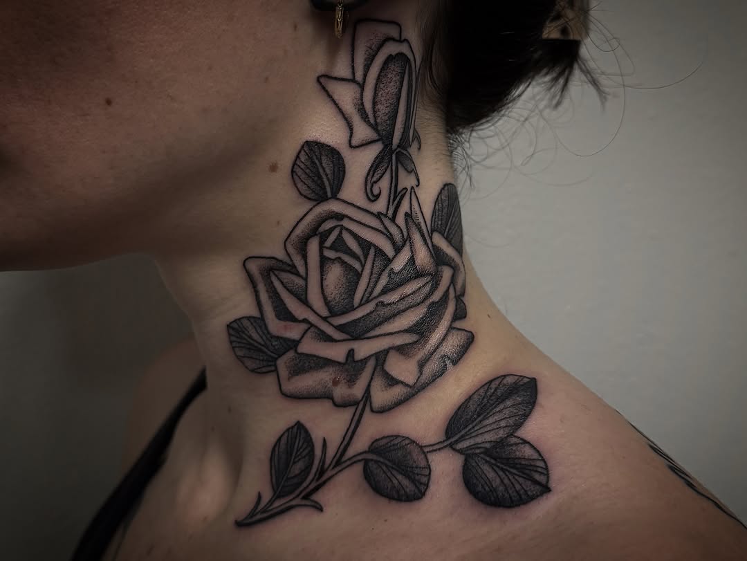 Tattoo by @tattoosbygina — black_and_grey