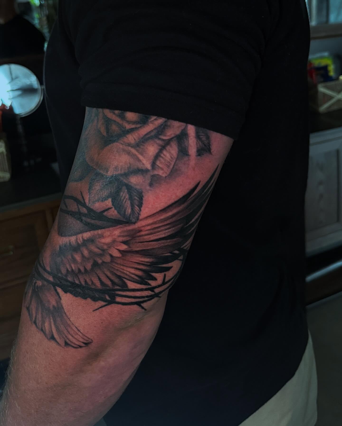 Tattoo by @artisticbubba — realism, dark_realism
