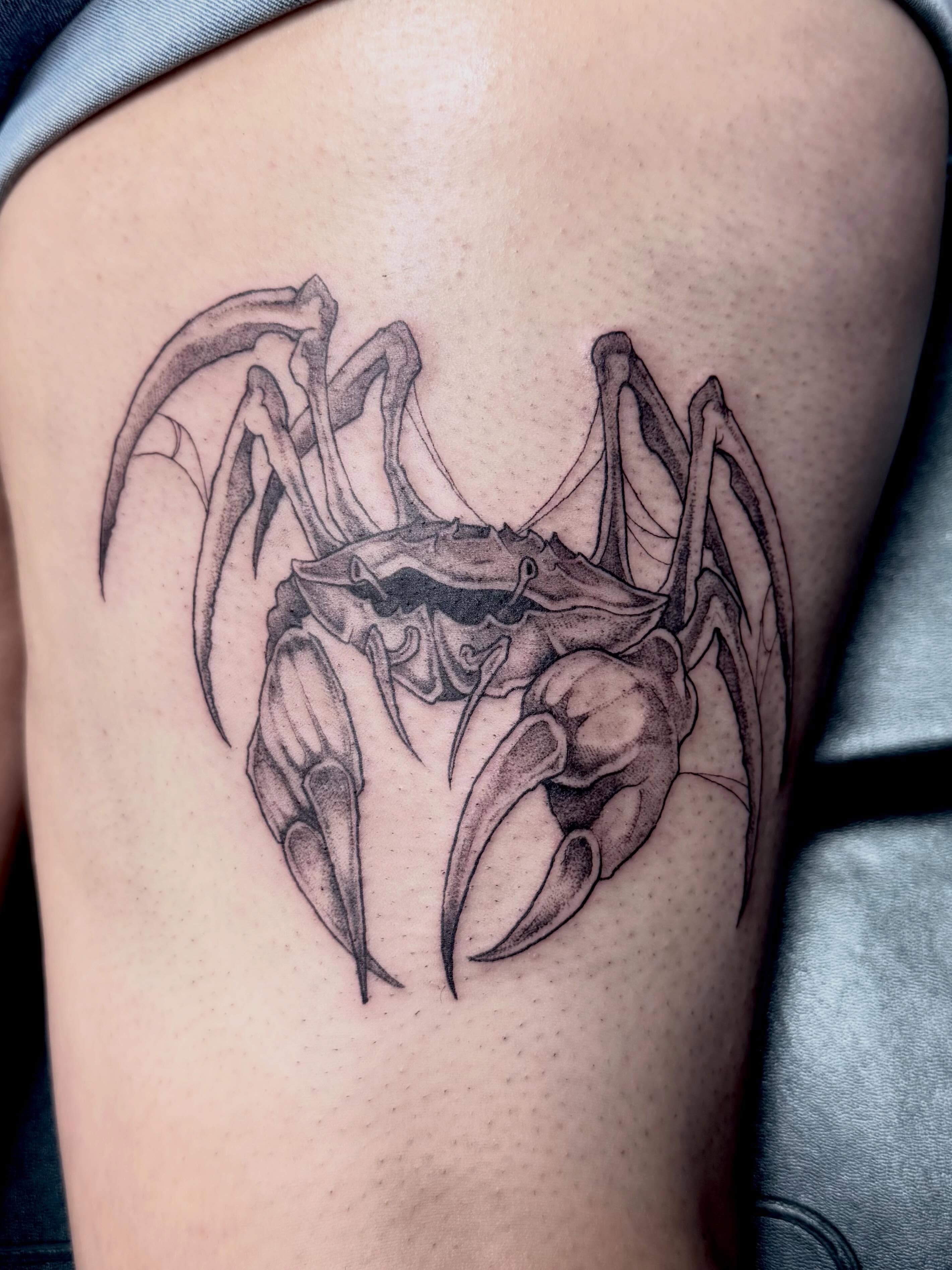 Tattoo by @elijahtatttoo — black_and_grey