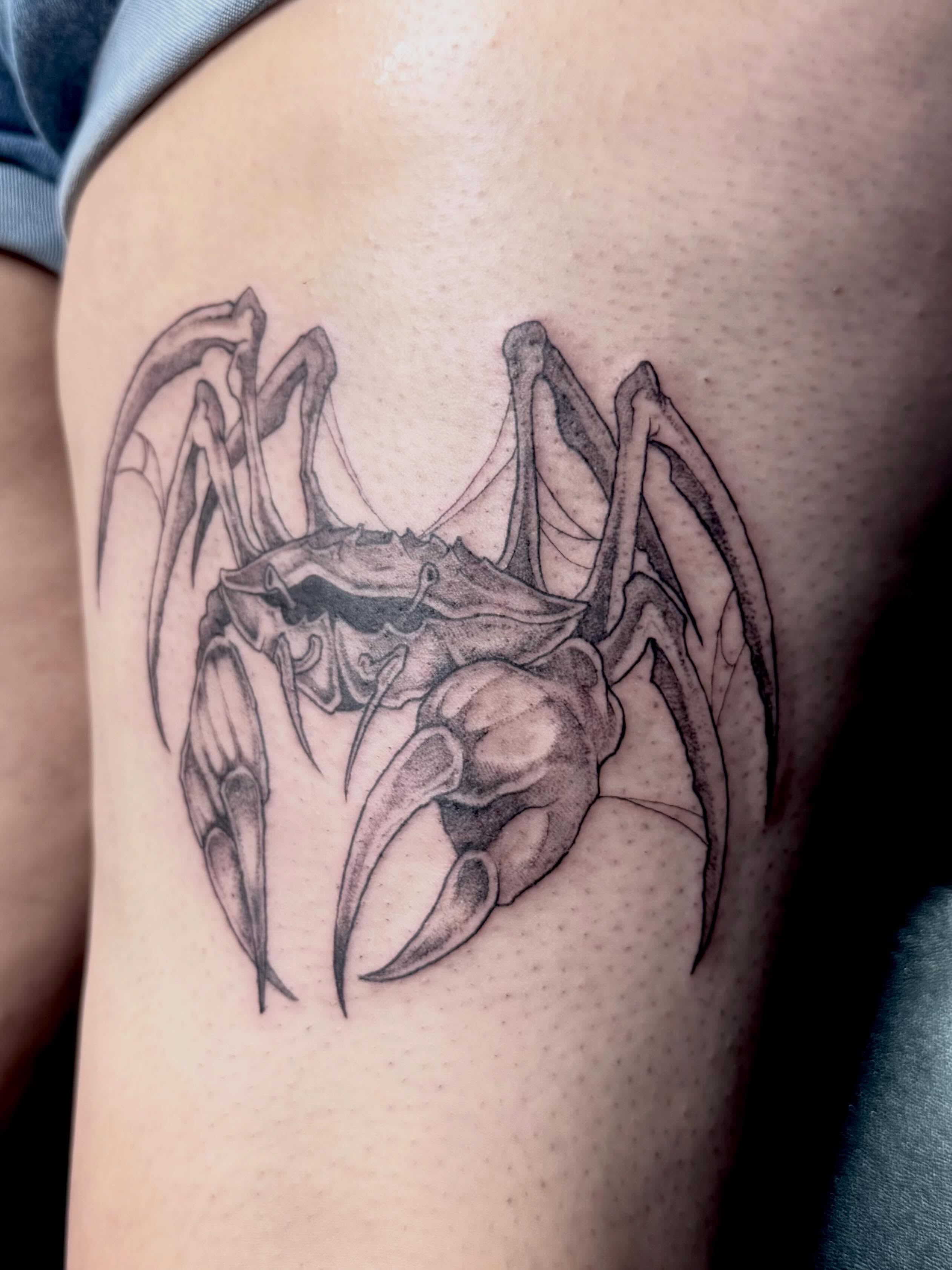 Tattoo by @elijahtatttoo — black_and_grey