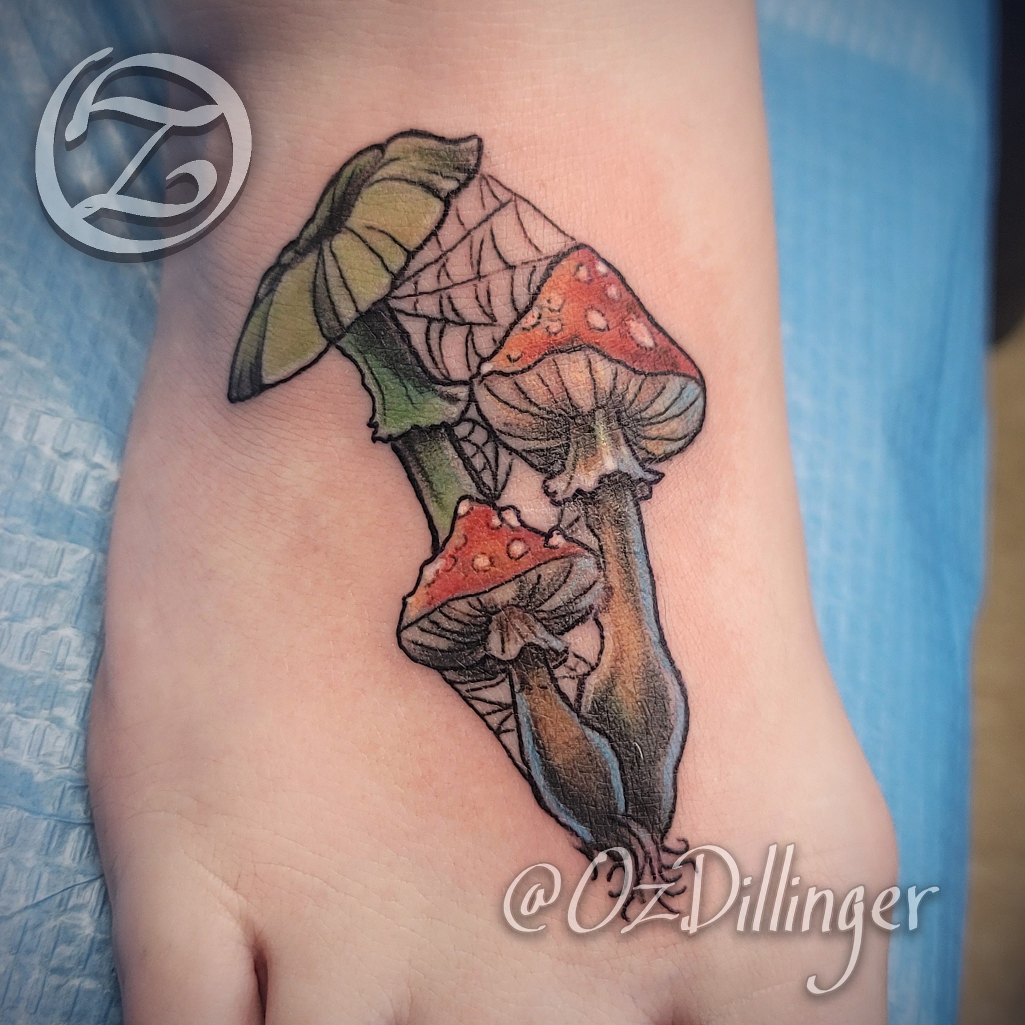 Tattoo by @ozdillinger — dotwork