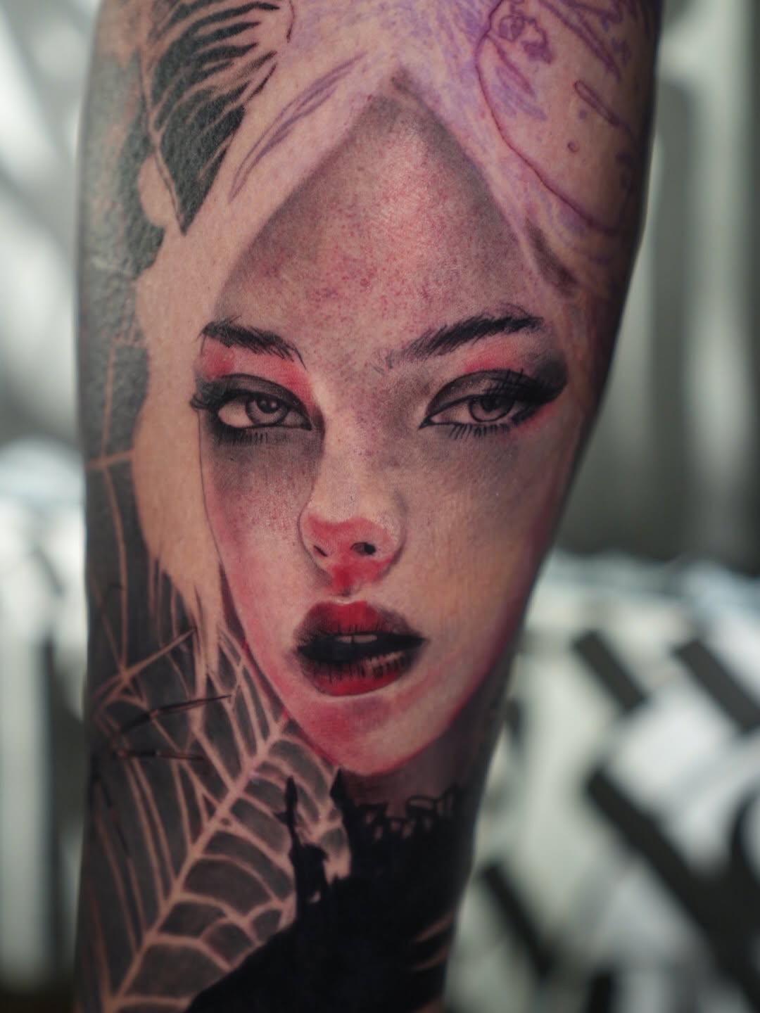Tattoo by @augiestakes — realism, dark_realism