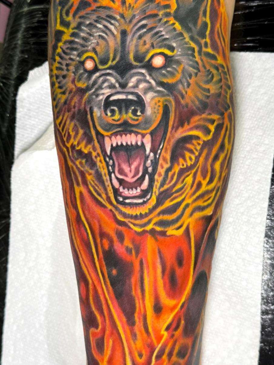 Tattoo by @scuba.steve.tattoos — dark_realism