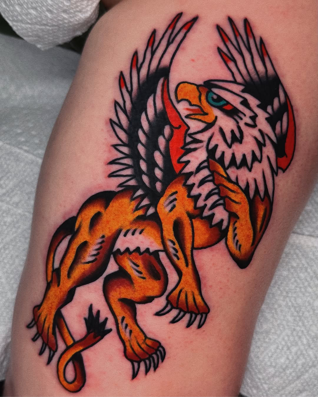Tattoo by @seanmicheltattoo — american_traditional