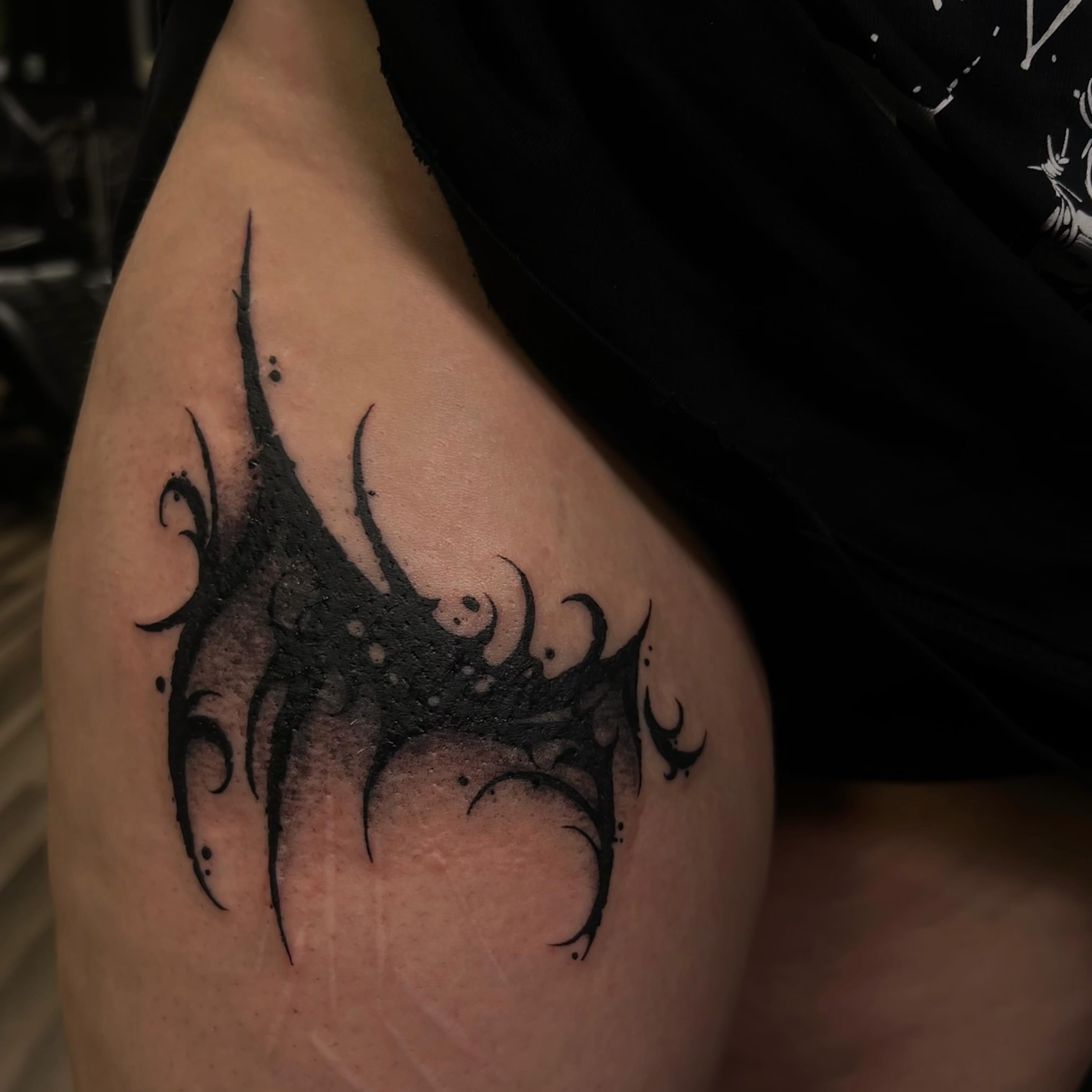 Tattoo by @stonyh4wk — tribal