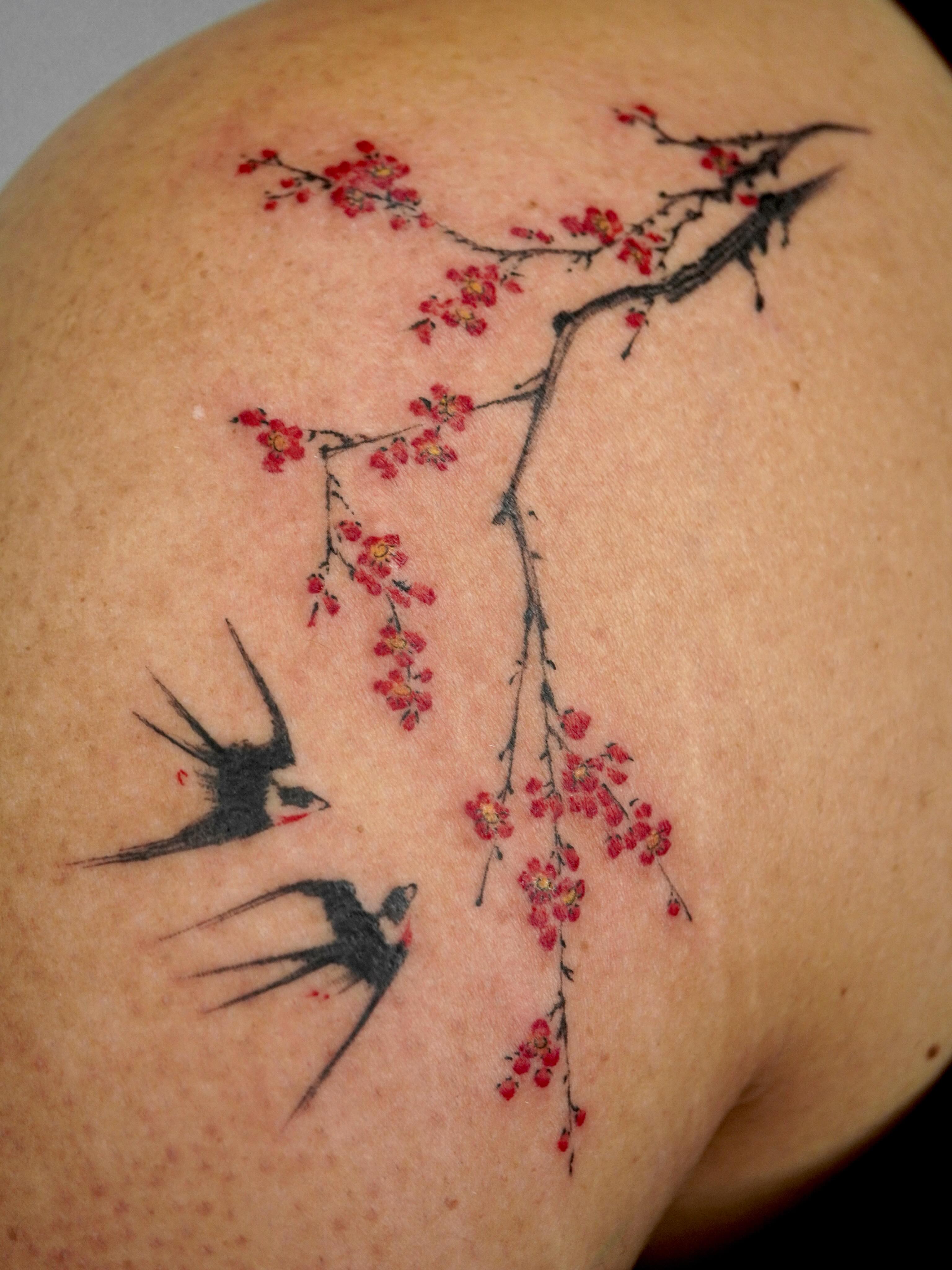 Tattoo by @153cm_tattoo — japanese_irezumi, dotwork