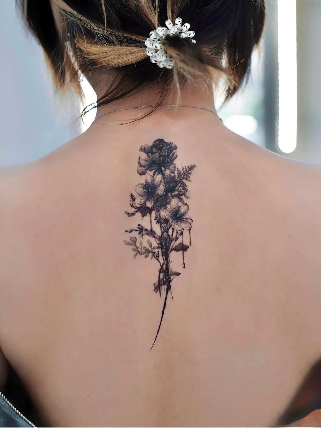 Tattoo by @mj_inkflow — black_and_grey, fine_line