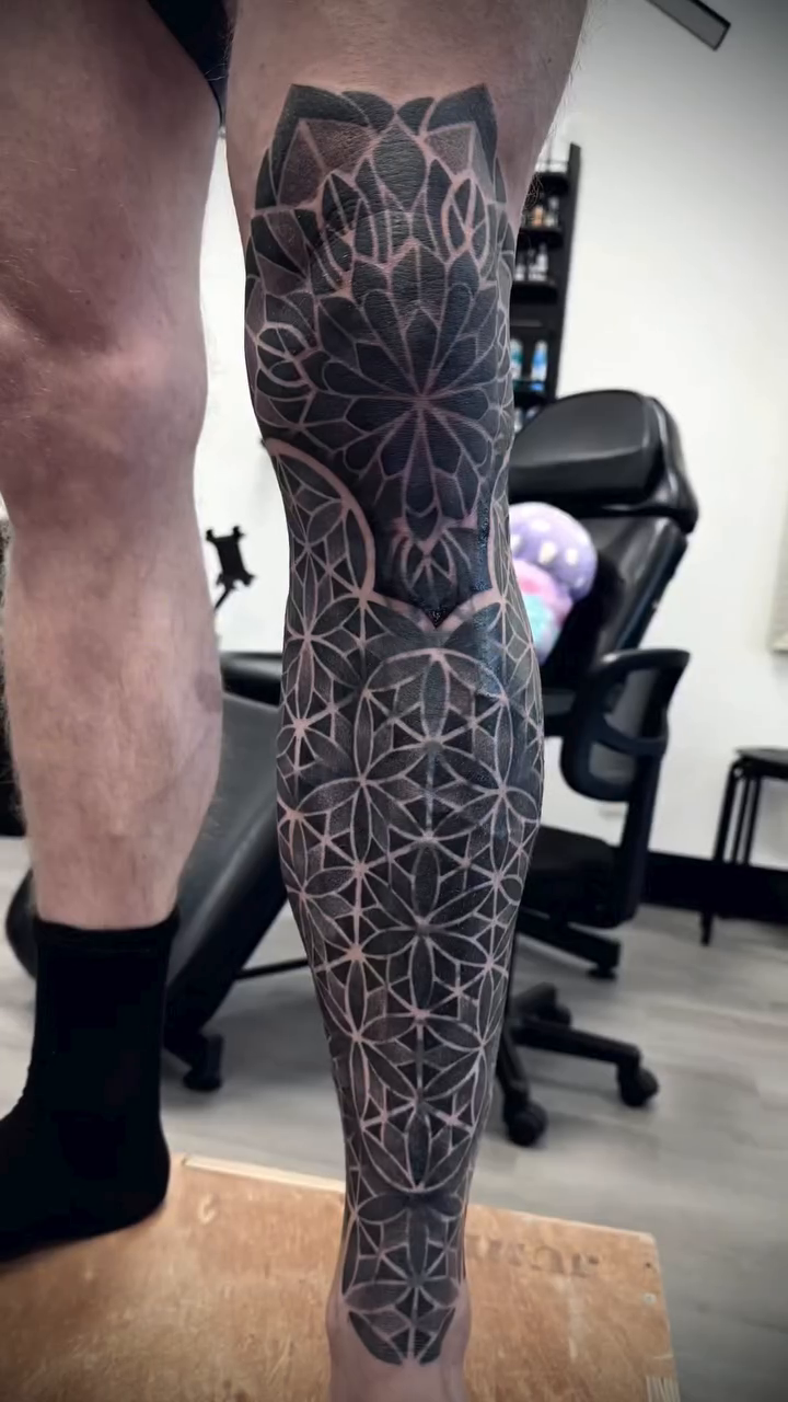 Tattoo by @jc_tats — geometric, blackwork