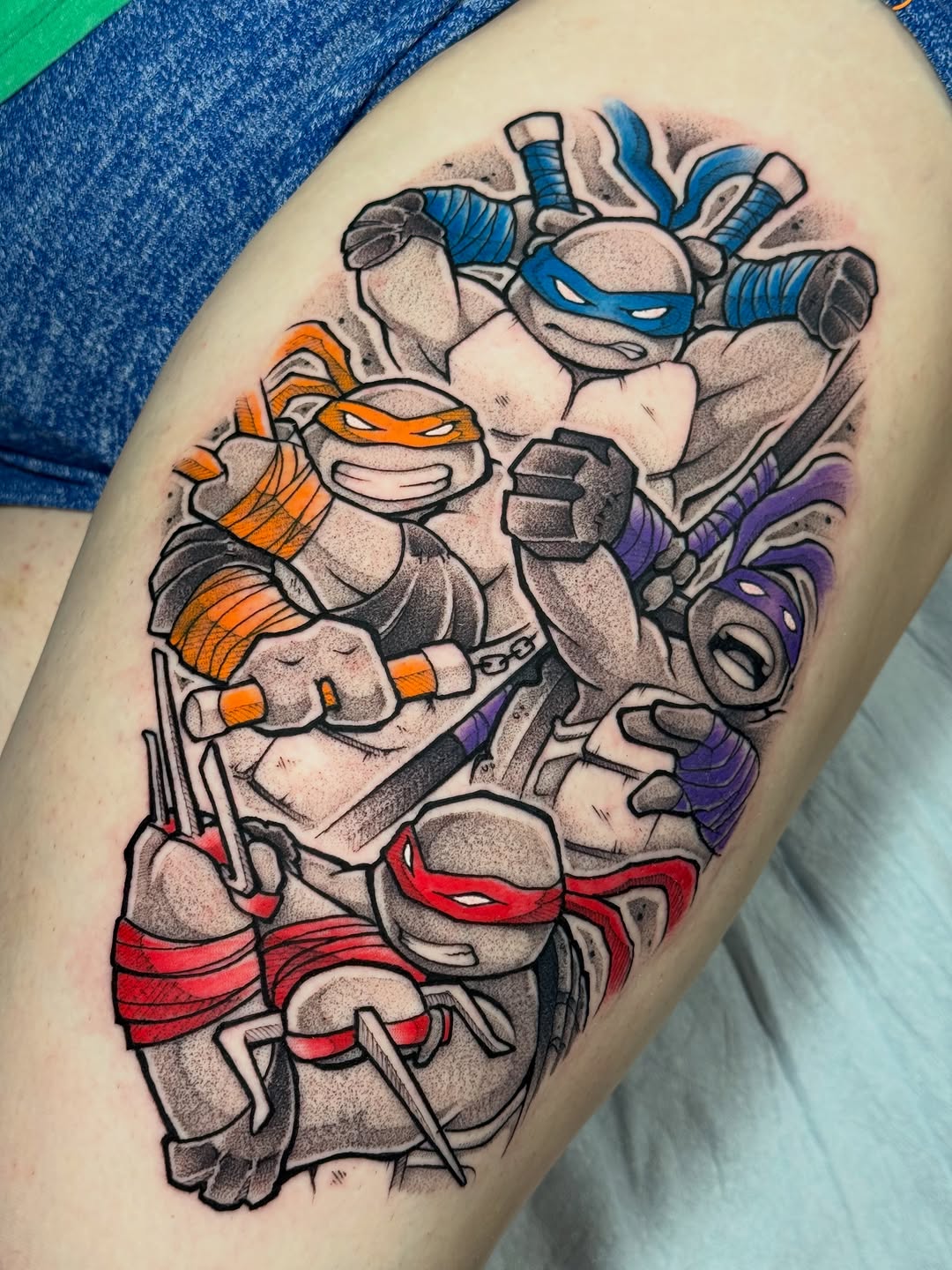 Tattoo by @inkbygabe — new_school, anime