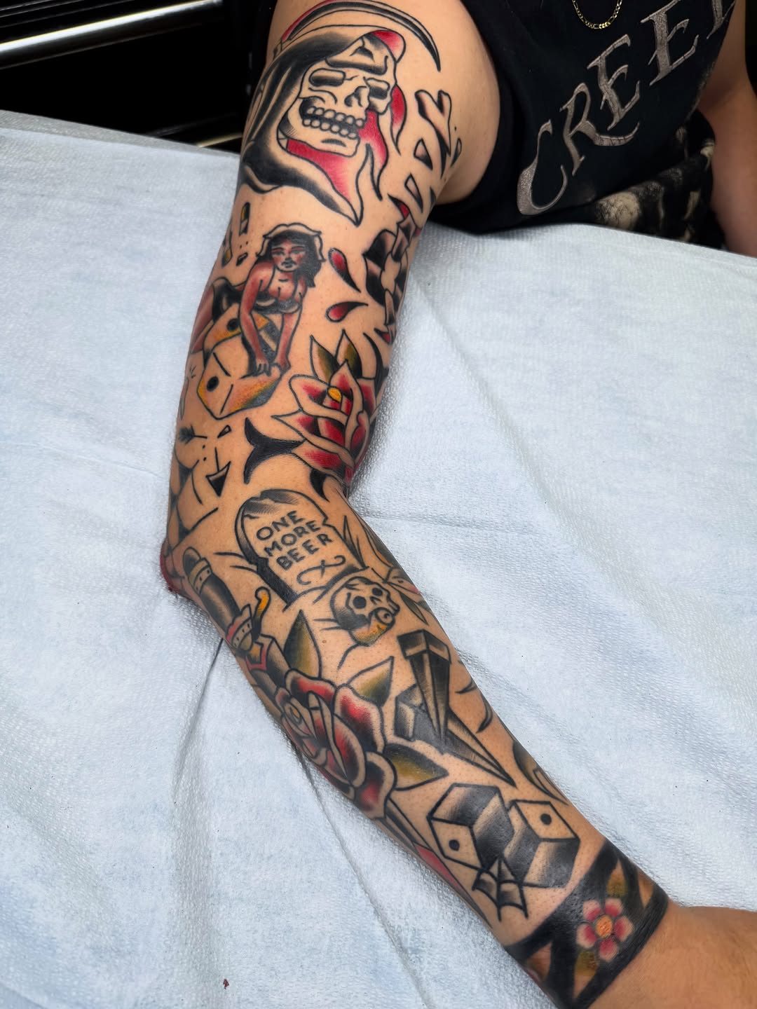 Tattoo by @tattoomuto — american_traditional
